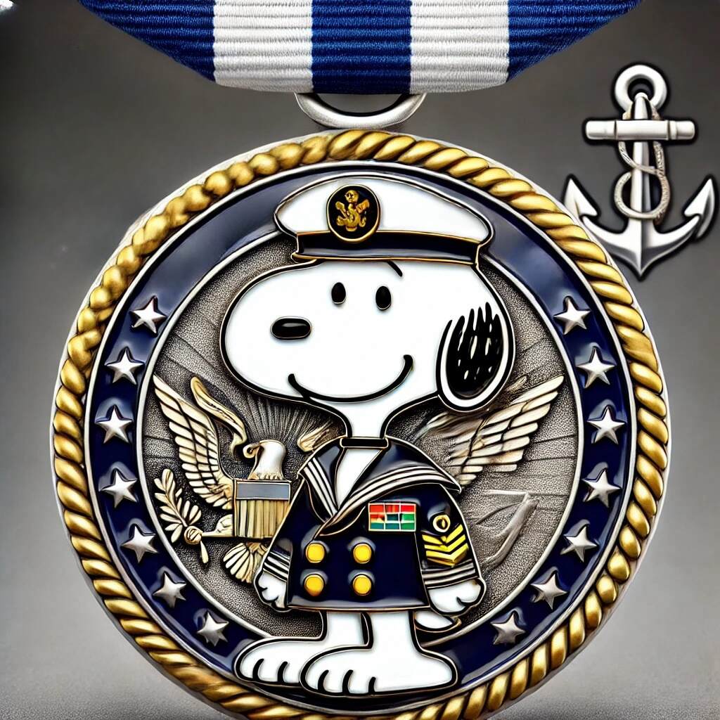 Snoopy's Valor Medals