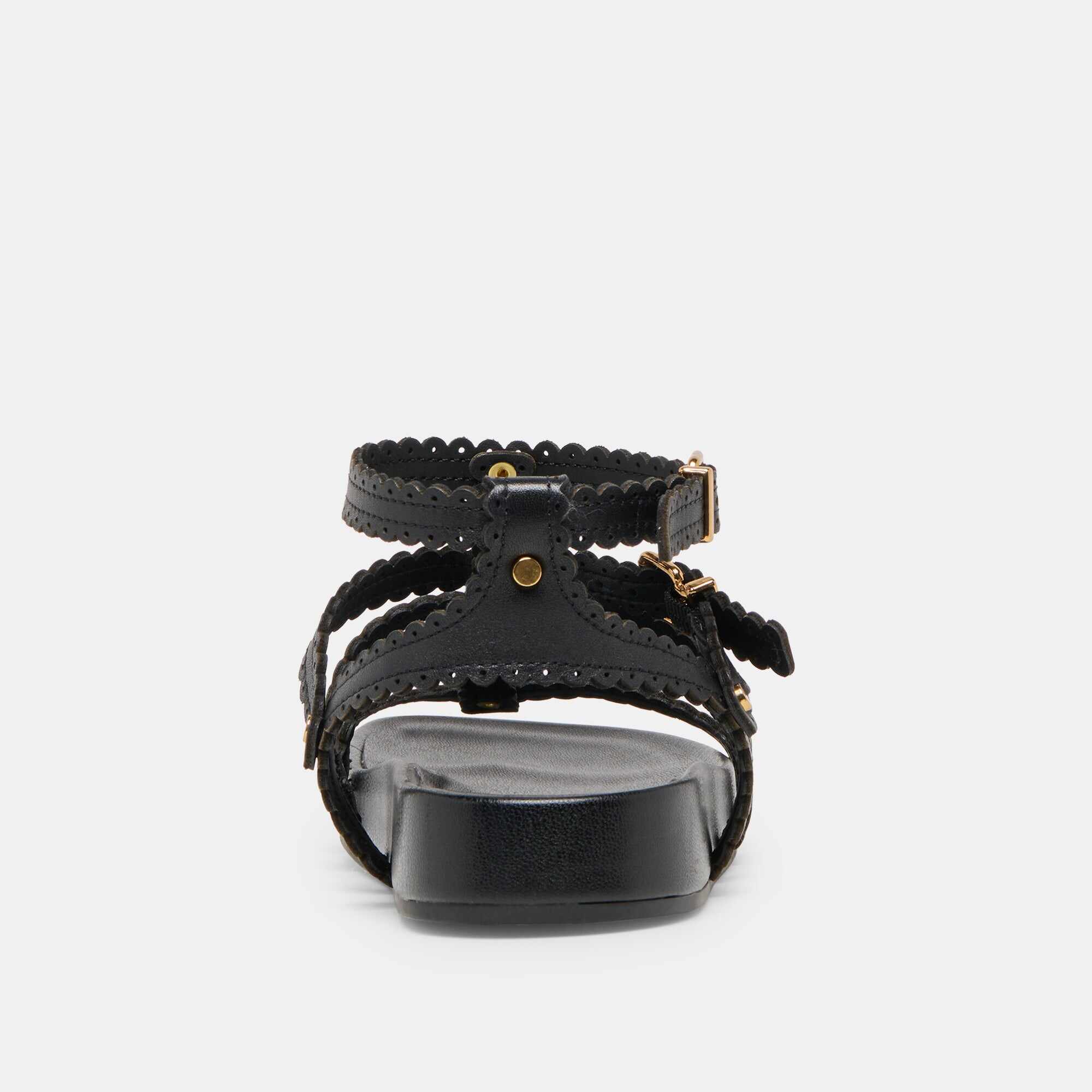 SUSANA SANDALS BLACK LEATHER