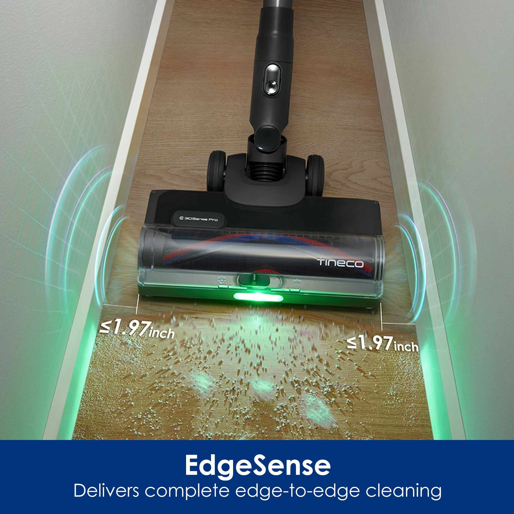 Tineco PURE ONE S70 Cordless Smart Vacuum Blue Gray