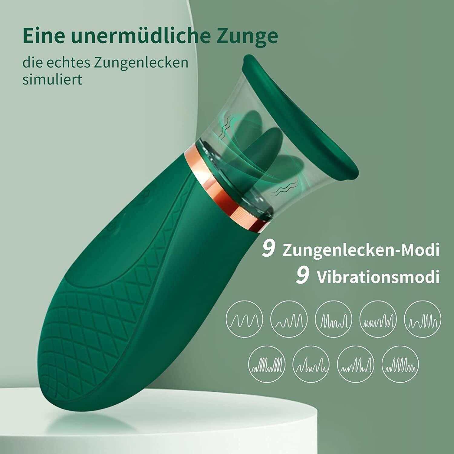 Saugen Sweet Tongue Licking Clitoral Vibrator
