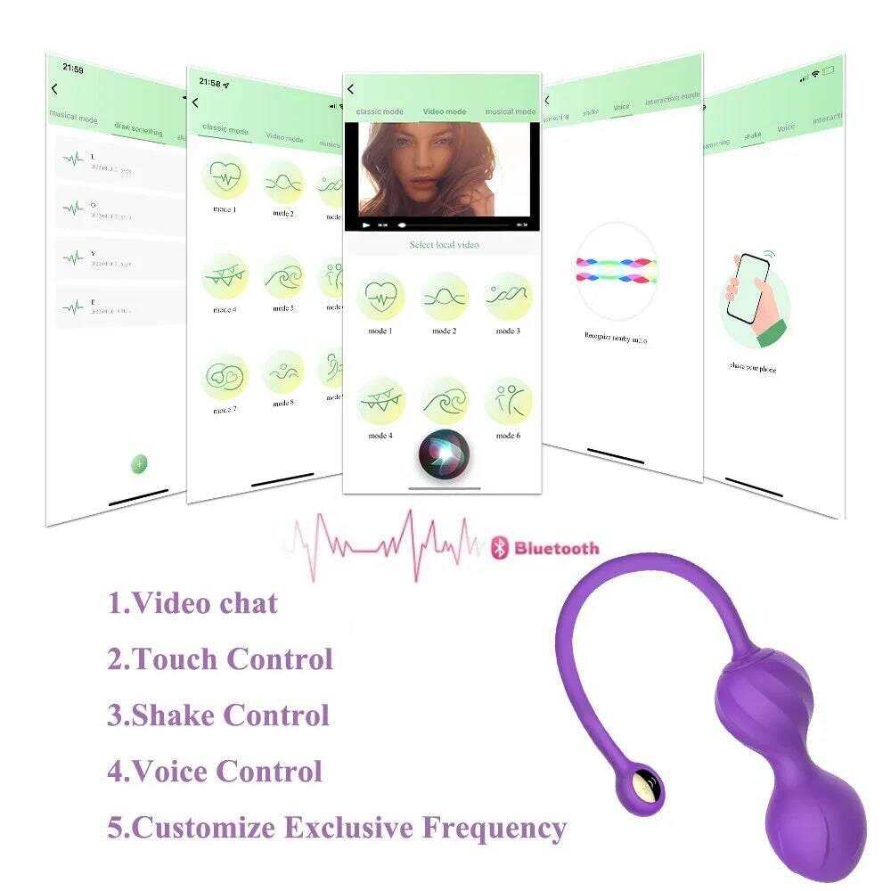 Wireless APP Bluetooth Vibrator for Women