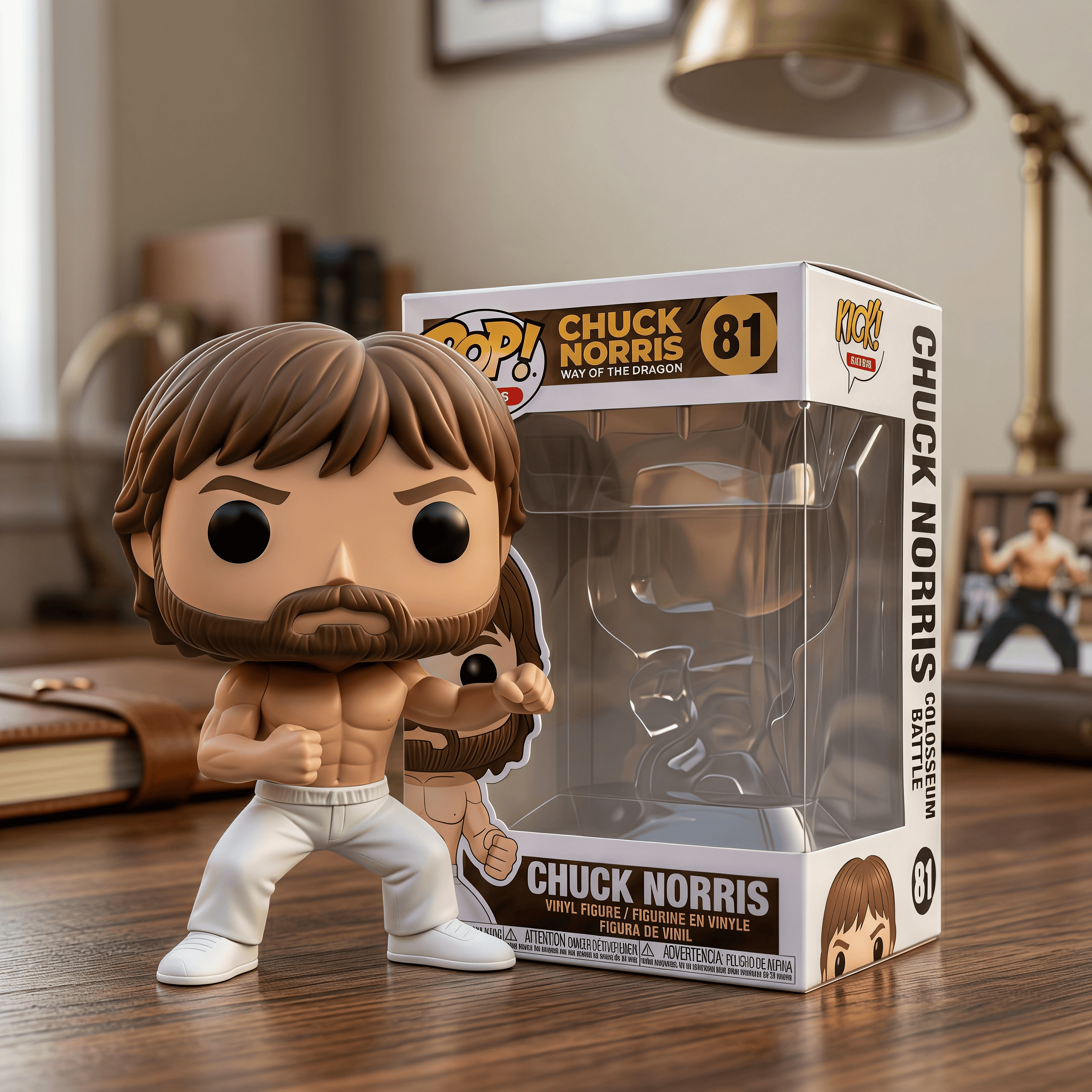 Honoring the Legend Chuck Norris: The Way of the Dragon Pop!