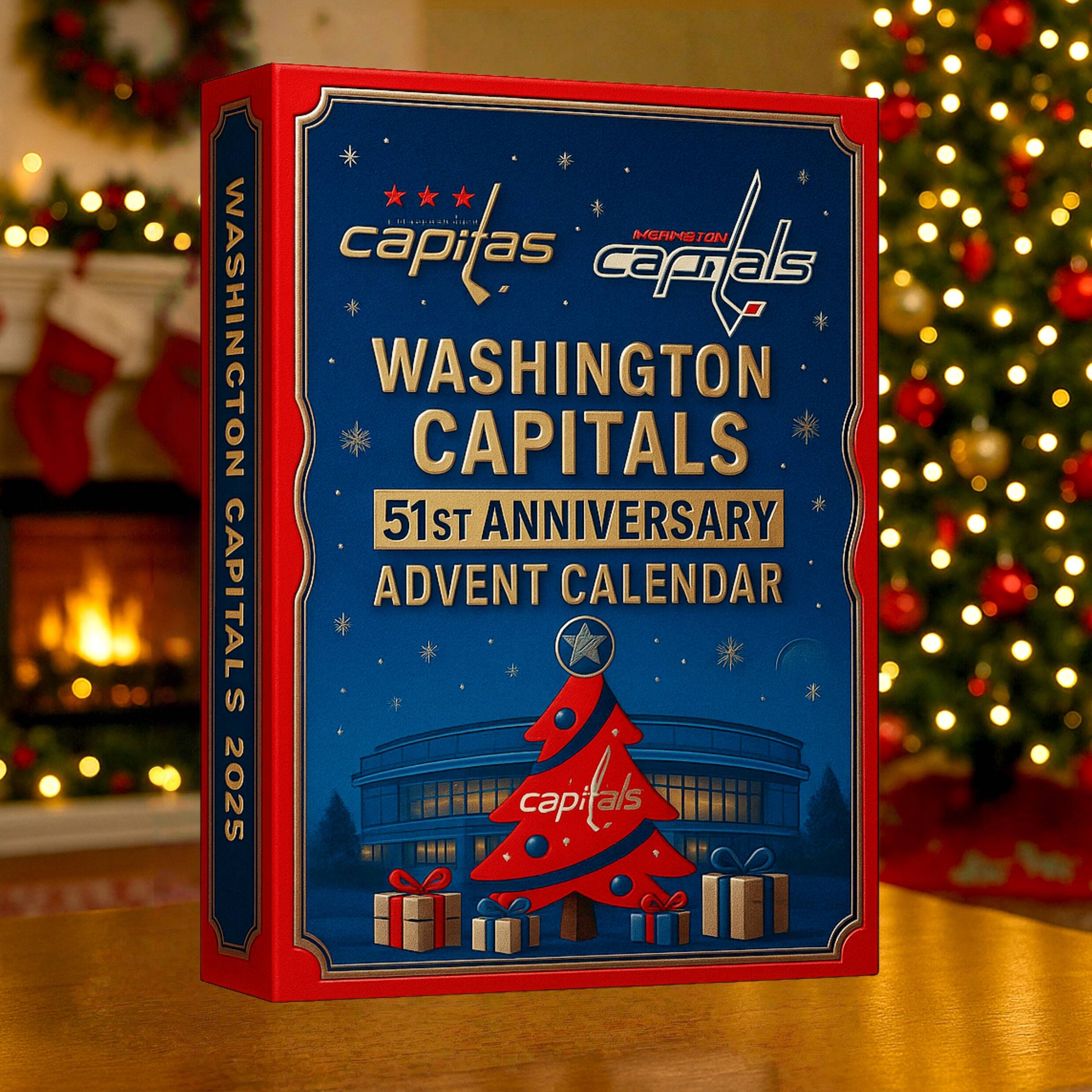 2025 Washington Capitals 51st Anniversary Advent Calendar