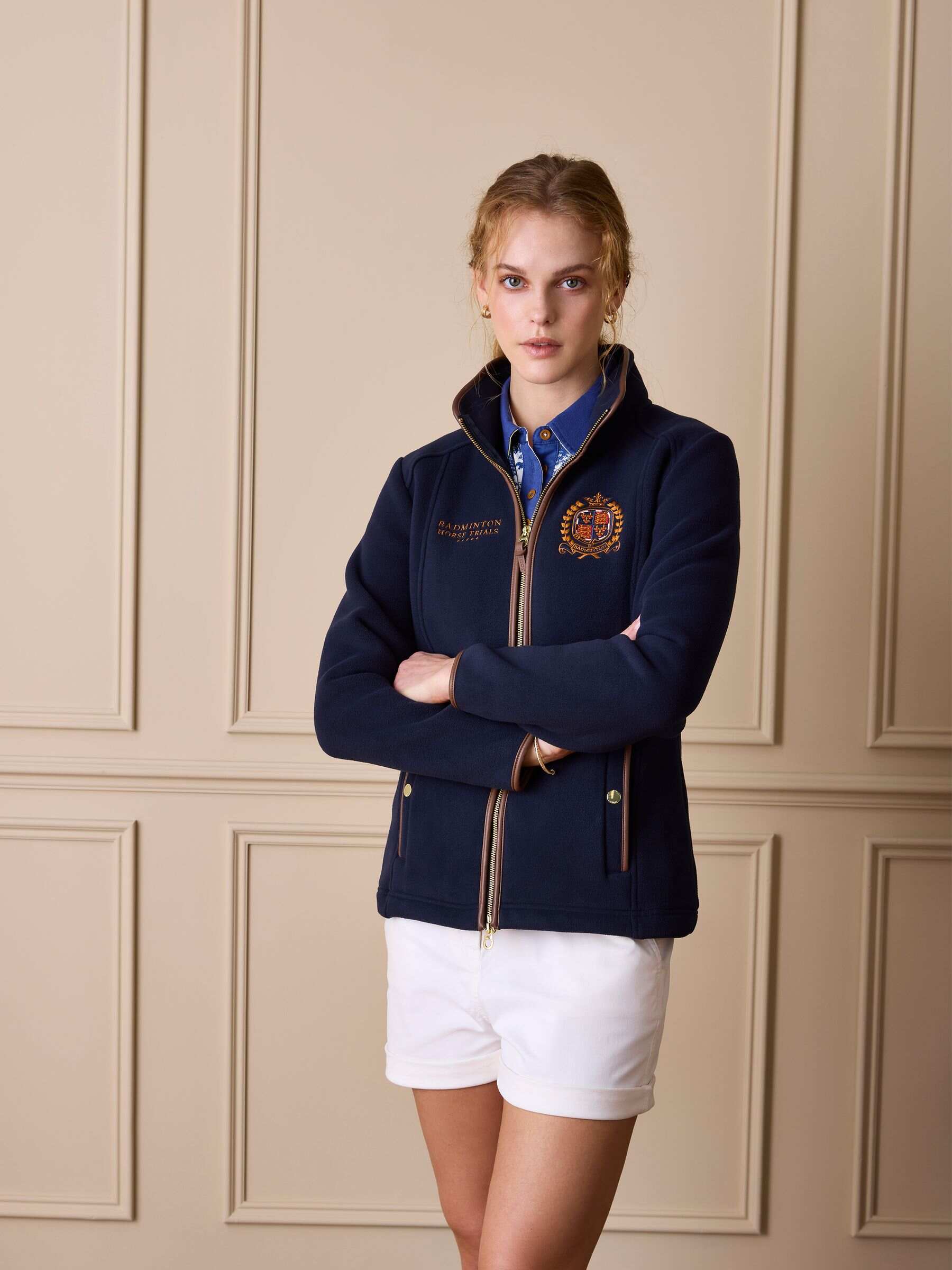 Official Badminton Navy Heritage  Fleece