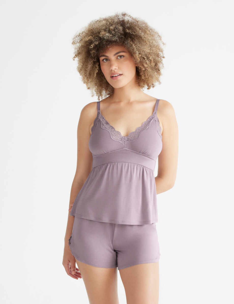 Lace Trim Sleep Cami