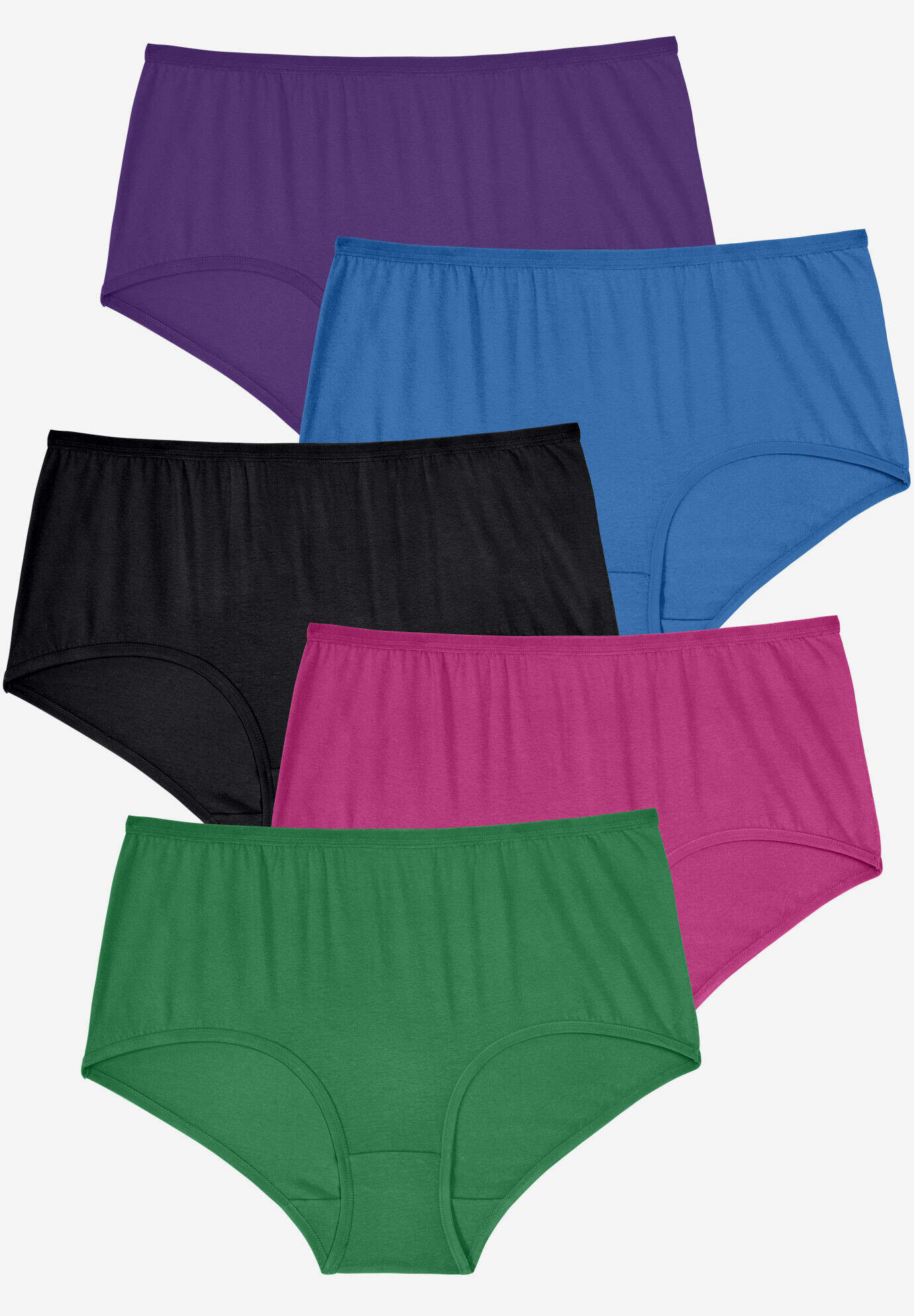 Stretch Cotton Brief 5-Pack