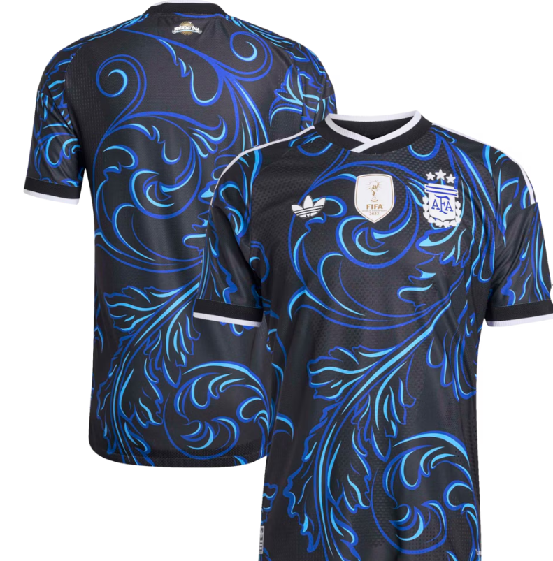 Argentina National Team 2026 Away On-Field Authentic Jersey - Black  adidas