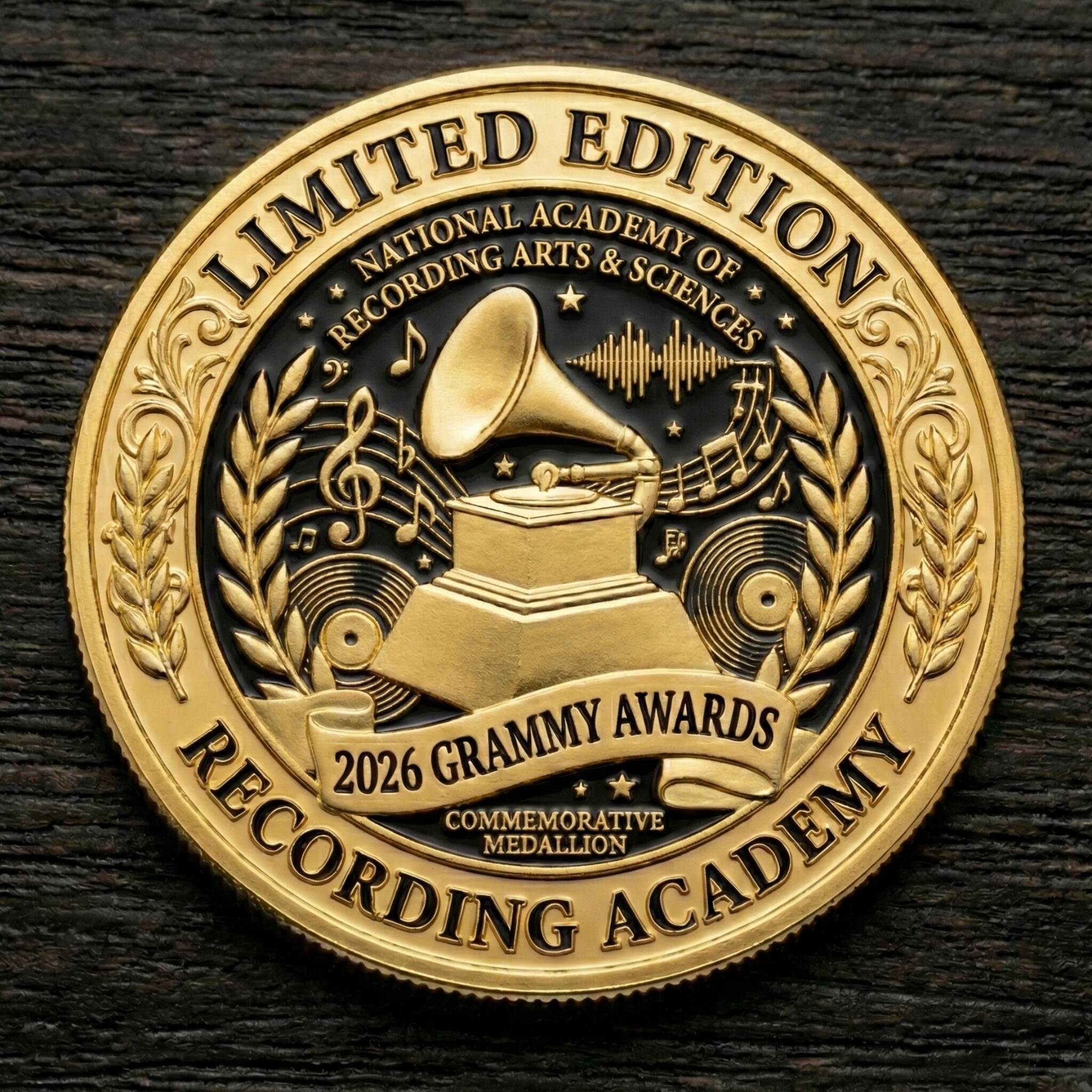 Kendrick Lamar – 2026 Grammy Awards Commemorative Coin