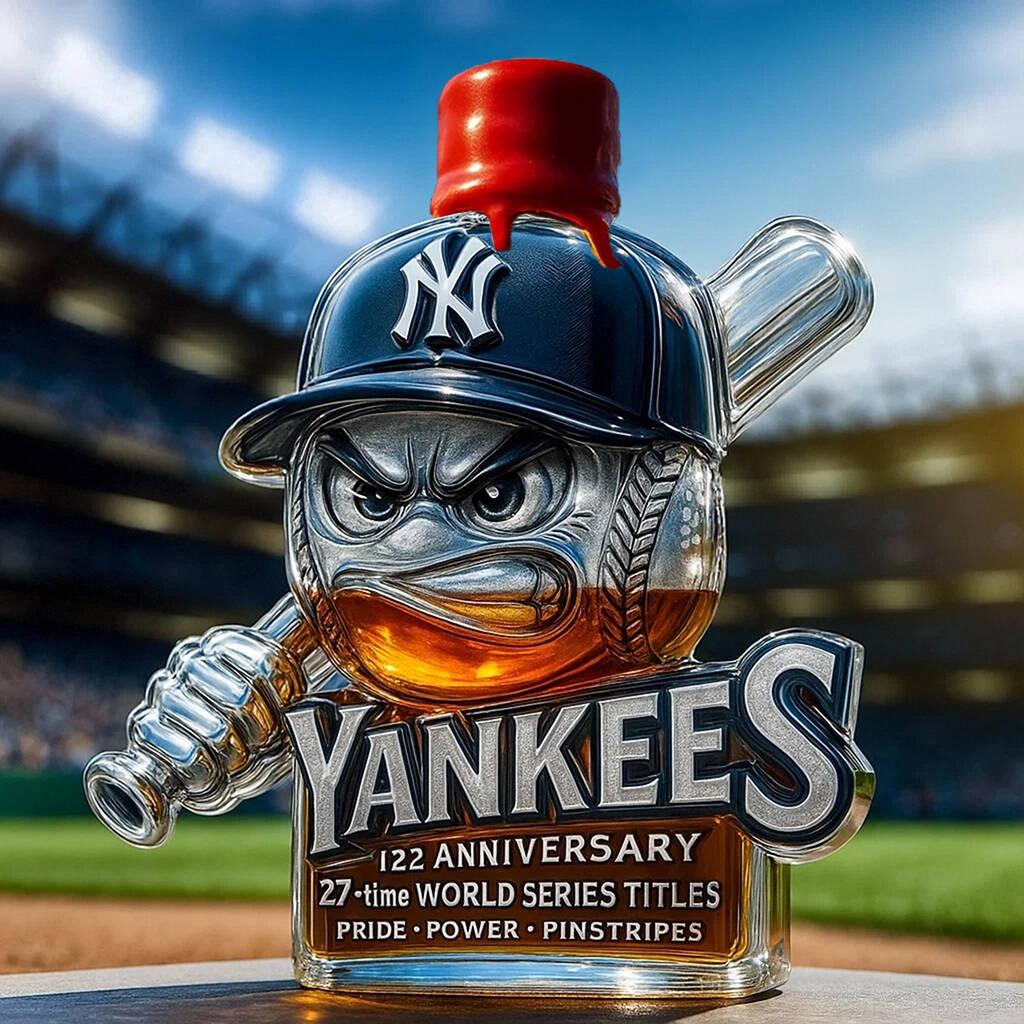 New York Yankees Limited Edition Honor Whisky Bottle