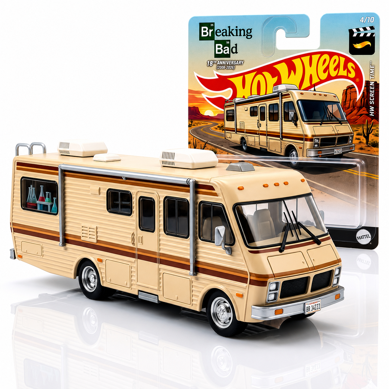 Hot Wheels Breaking Bad 18th Anniversary Edition Fleetwood Bounder RV