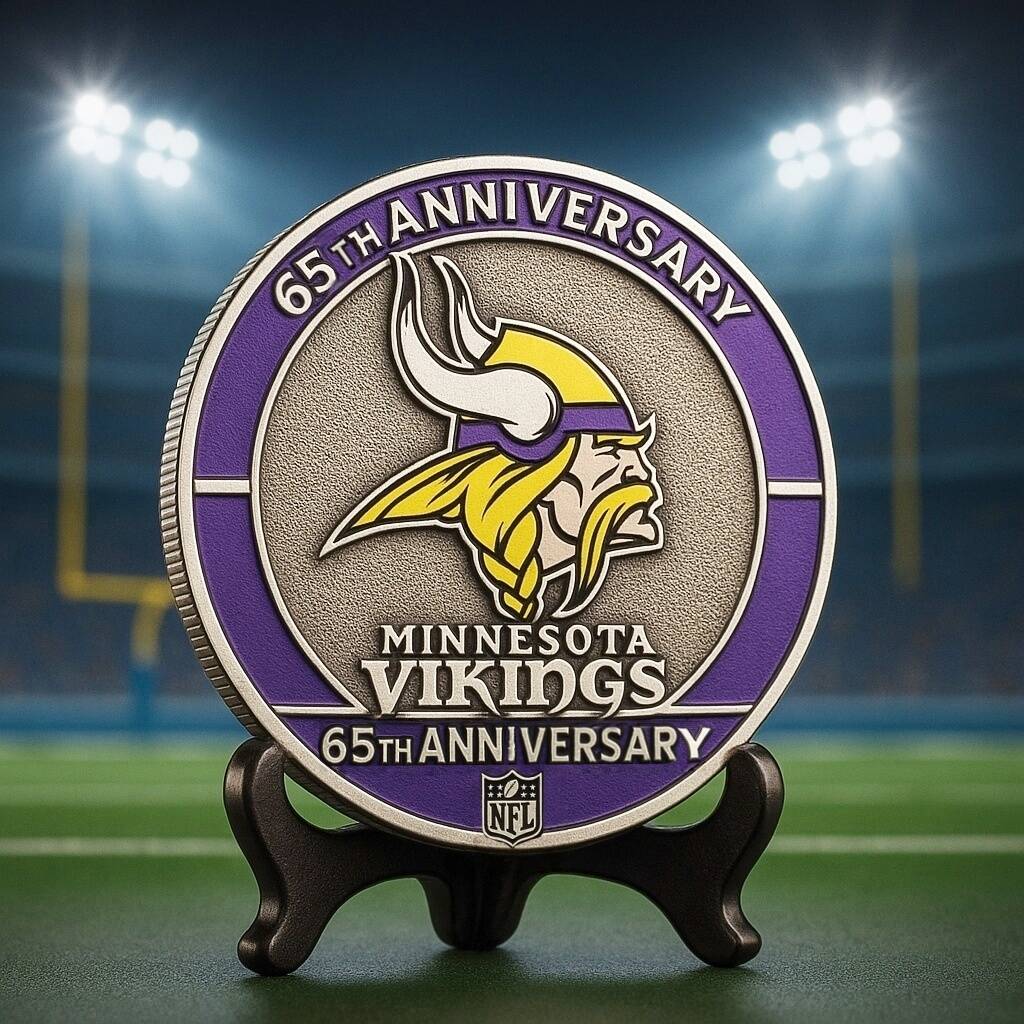 NFL Anniversary Commemorative Coin