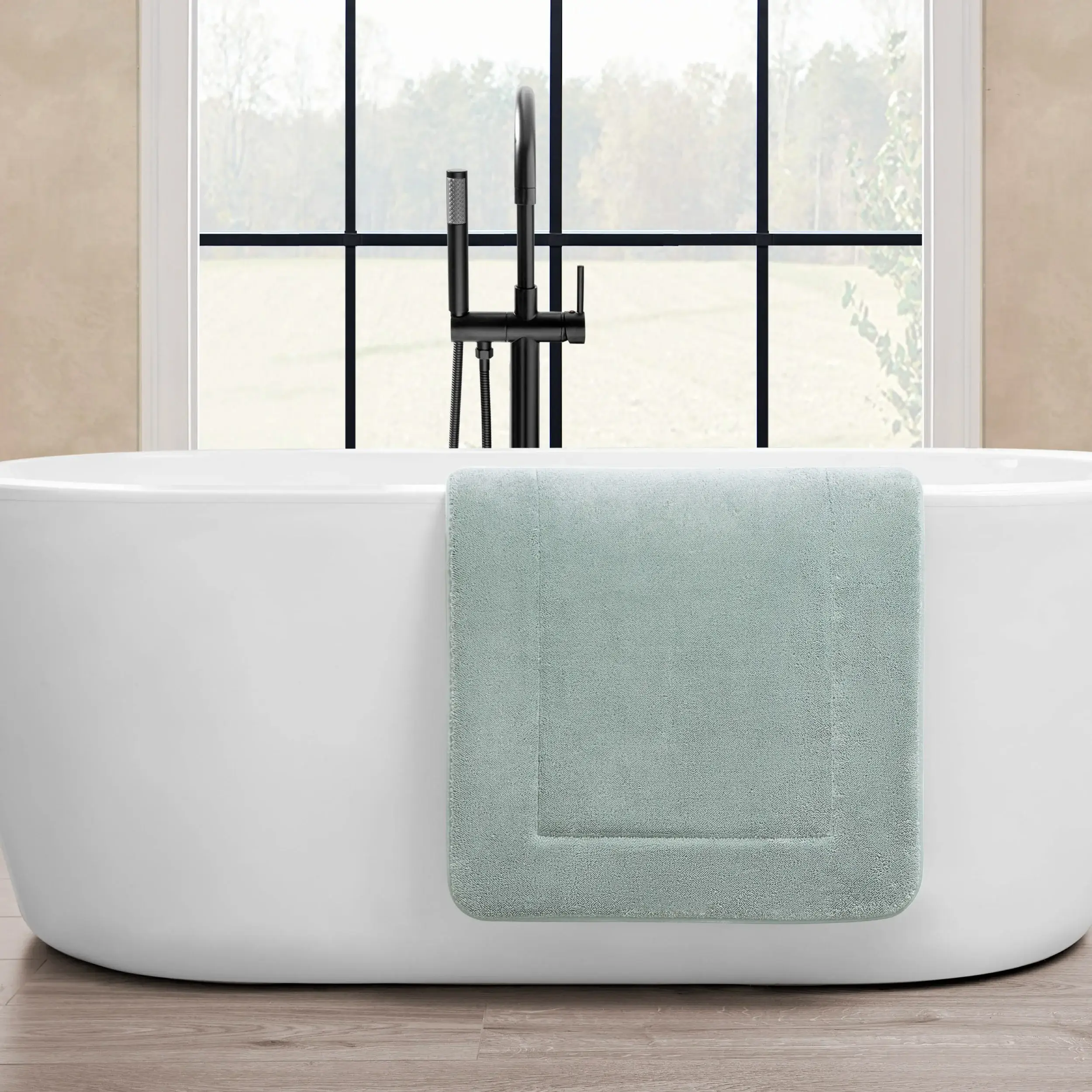 Oliver Brown Terry Memory Foam Bath Mat