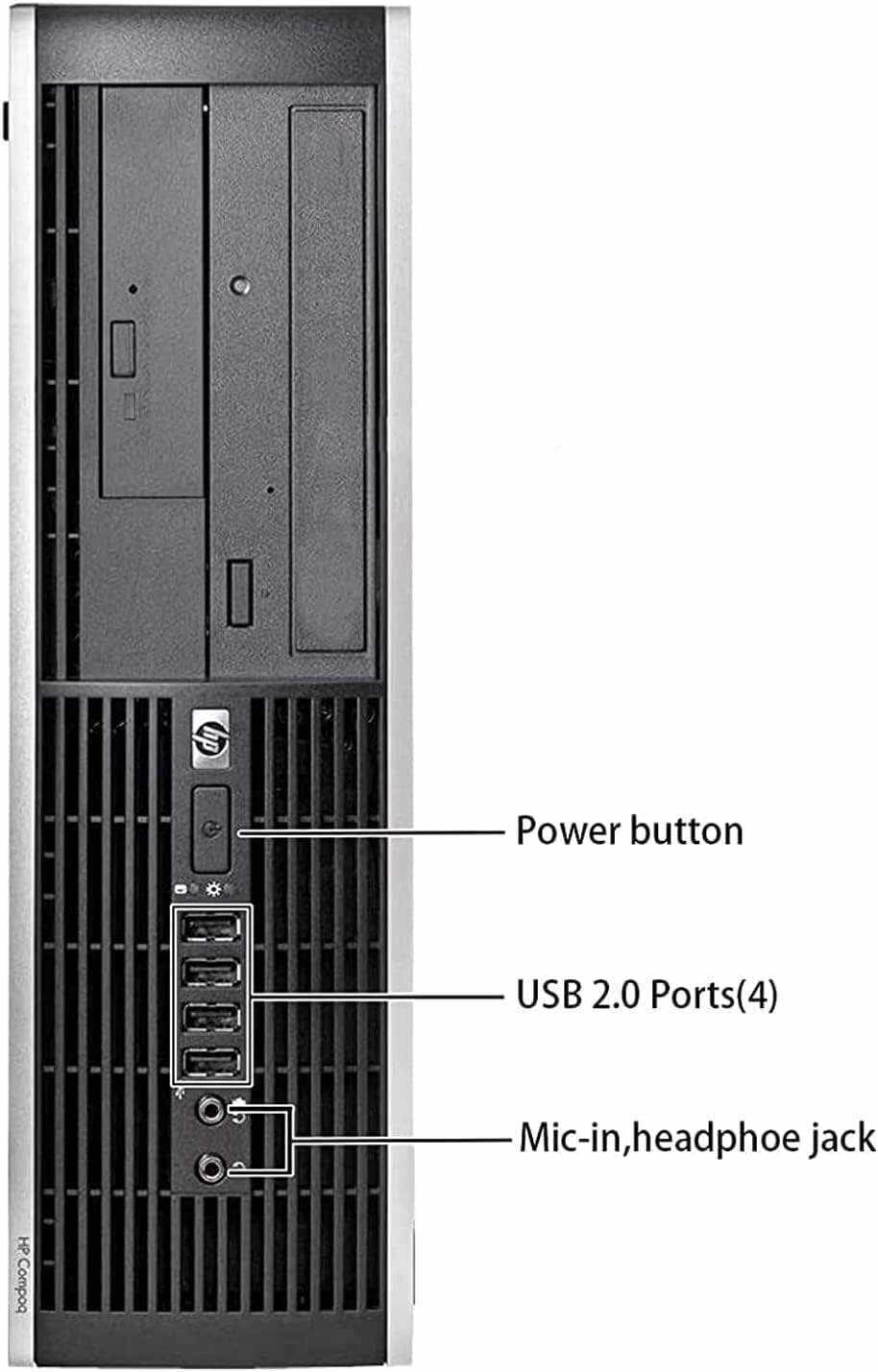 Desktop Computer PC, 3.1 GHz, Intel Core i5, 16GB, RAM, 2TB HDD, New 22 inch LED Monitor, RGB Speaker and Keyboard Mouse, WiFi, Windows 10 Pro (Renewed)