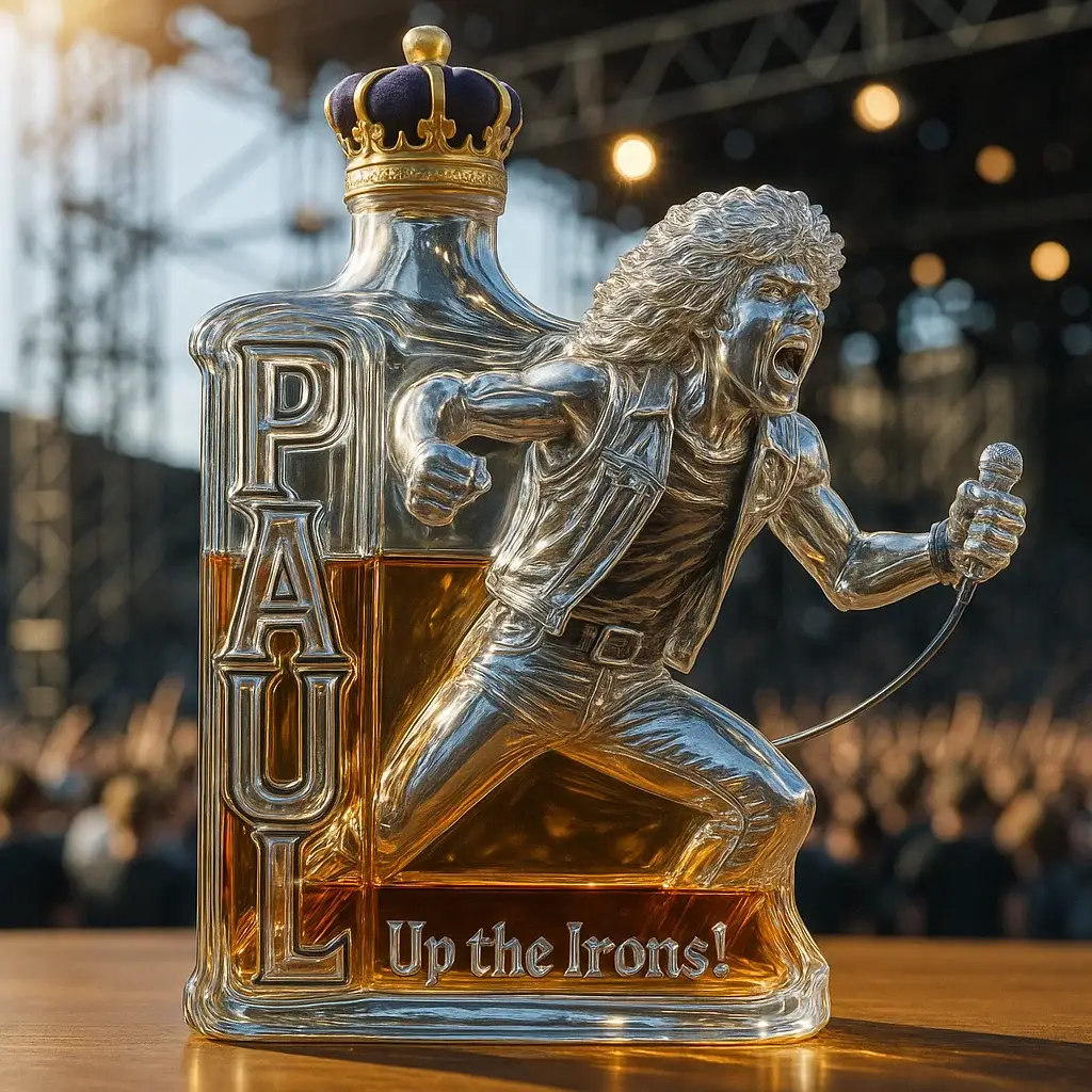 Paul Mario Day Limited Edition Whisky Bottle