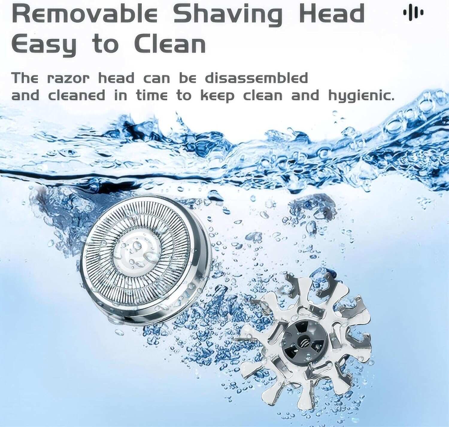 Mini Electric Shaver, Portable Powerful Storm Razor for Men Women, USB C Rechargeable, Battery Power Display, Lightweight Razor for Travel Office Business Trip