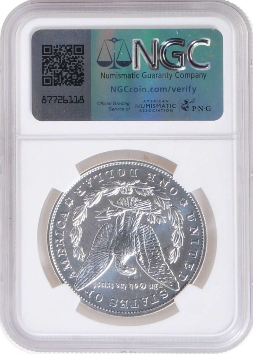 2023 6 PC Morgan and Peace Silver Dollars NGC MS70/PF70/ Reverse PF70 Advance Releases signed by Kenneth Bressett