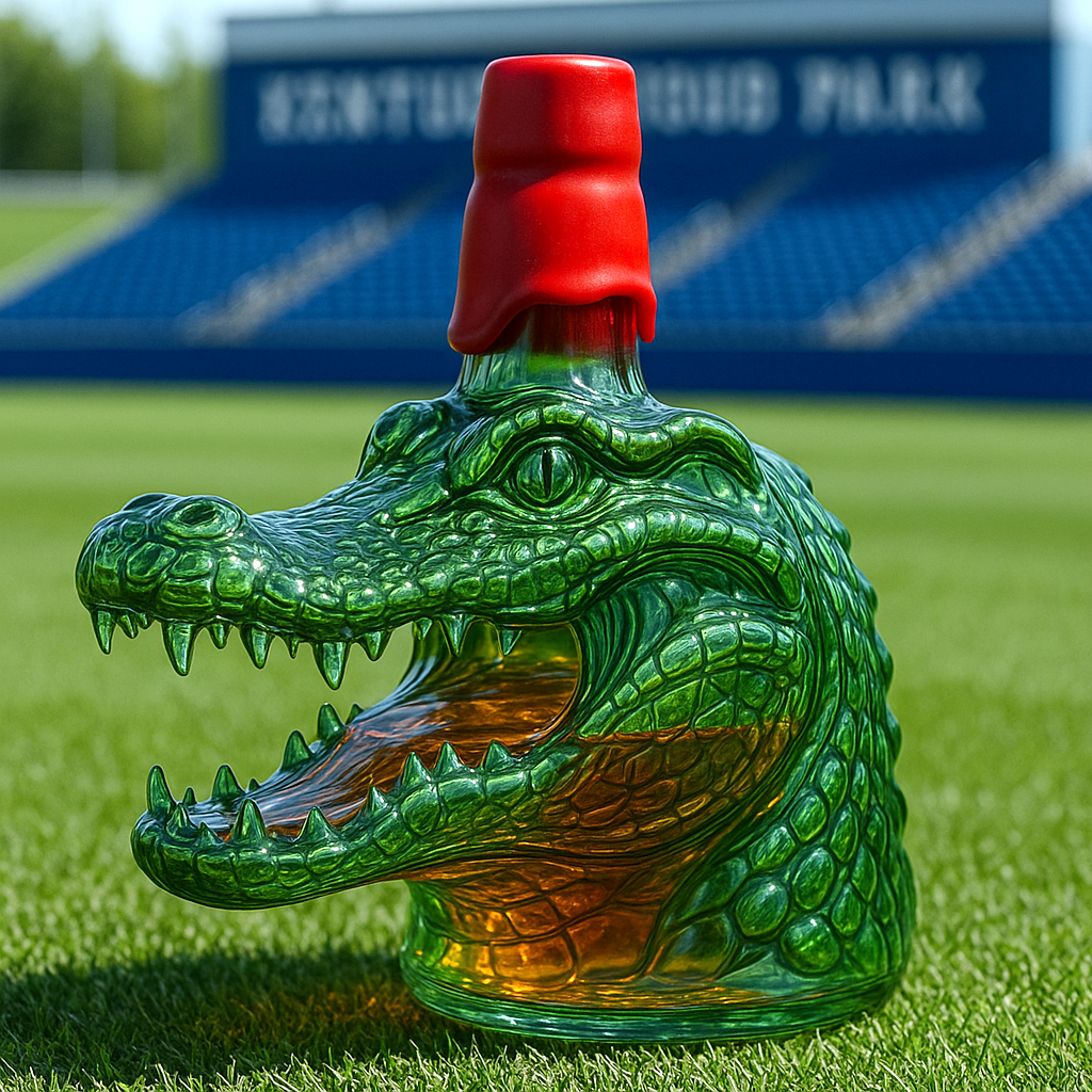 Florida Gator Whiskey Bottle