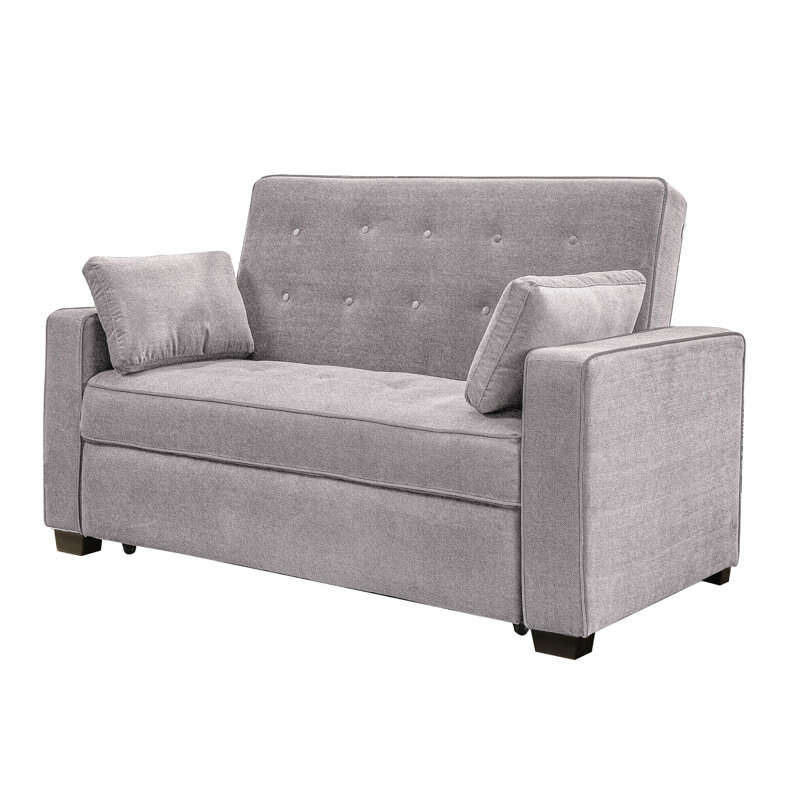 Serta Monroe Full Size Convertible Sleeper Sofa with Cushions