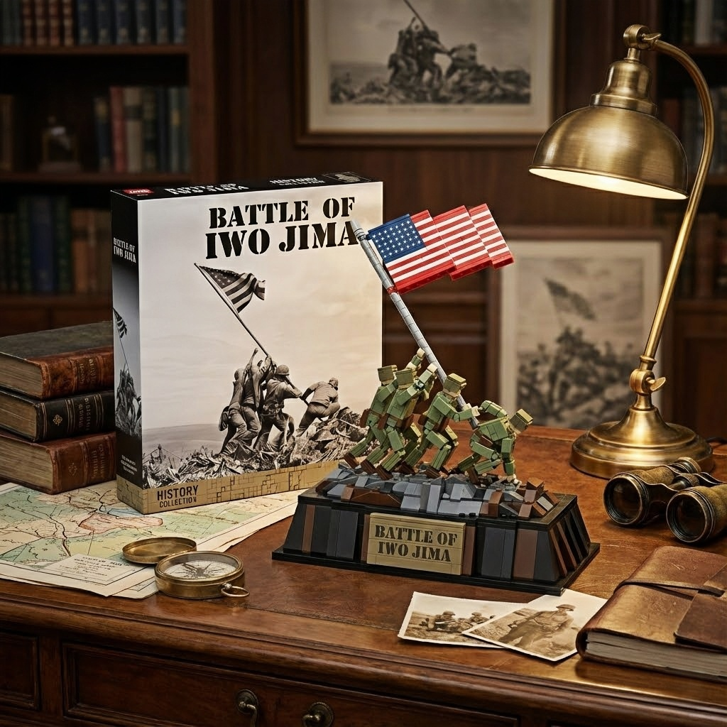Battle of Iwo Jima Collector Brick Set