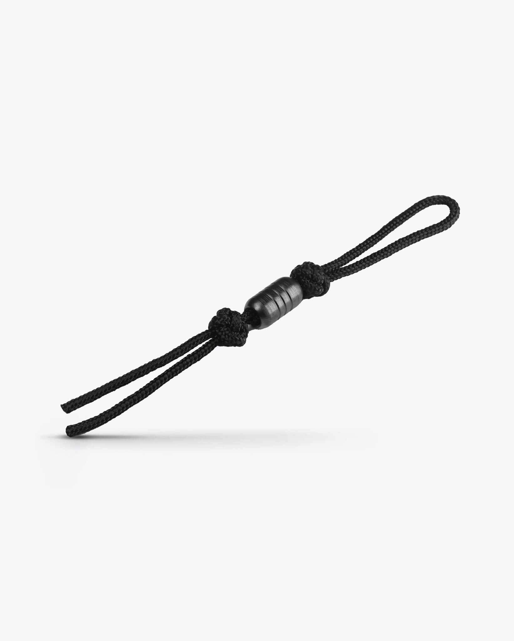 Lanyard, SS Bead | Black PVD