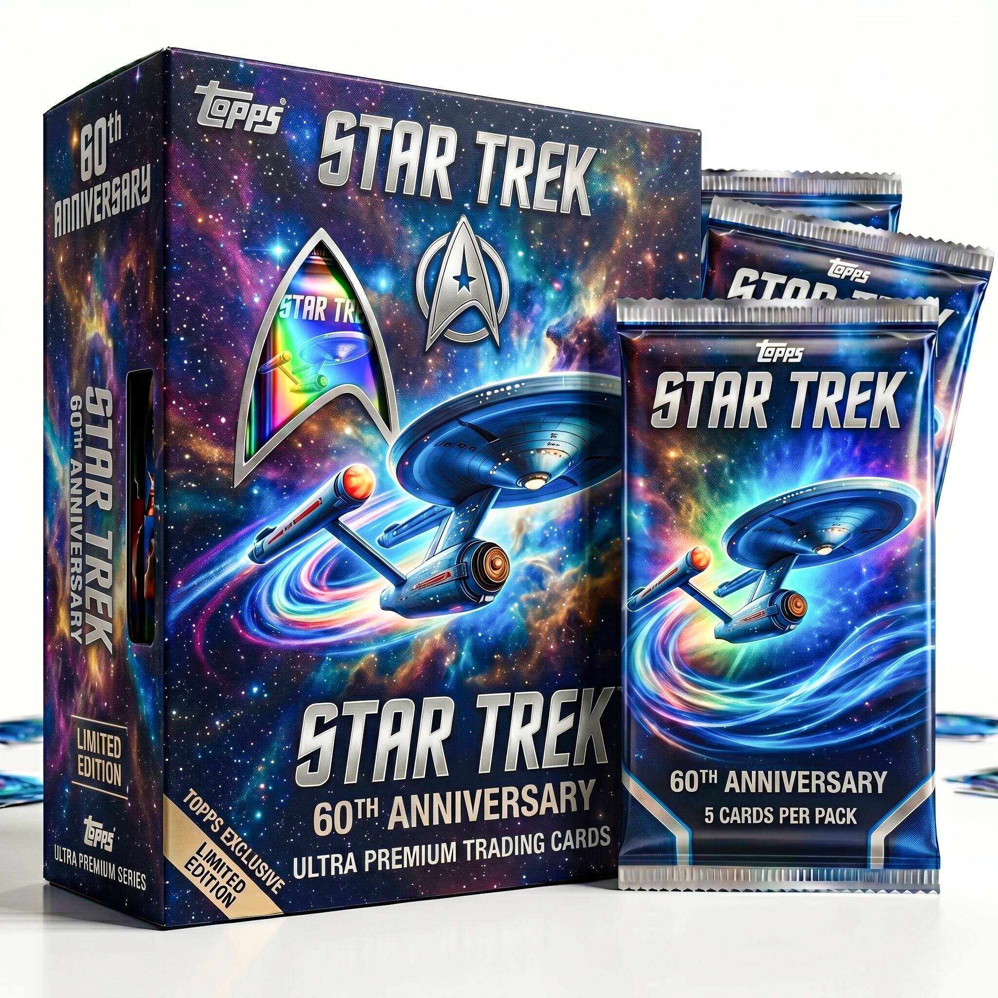Star Trek 60th Anniversary Premium Trading Card Box