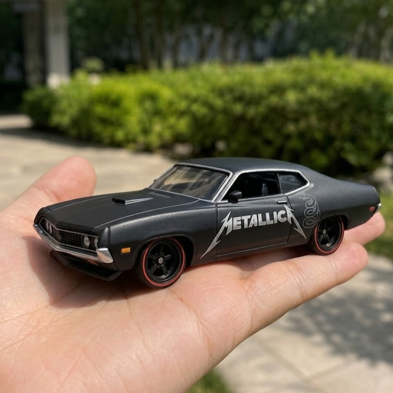 Hot Wheels Metallica 1970 Ford Torino GT Edition