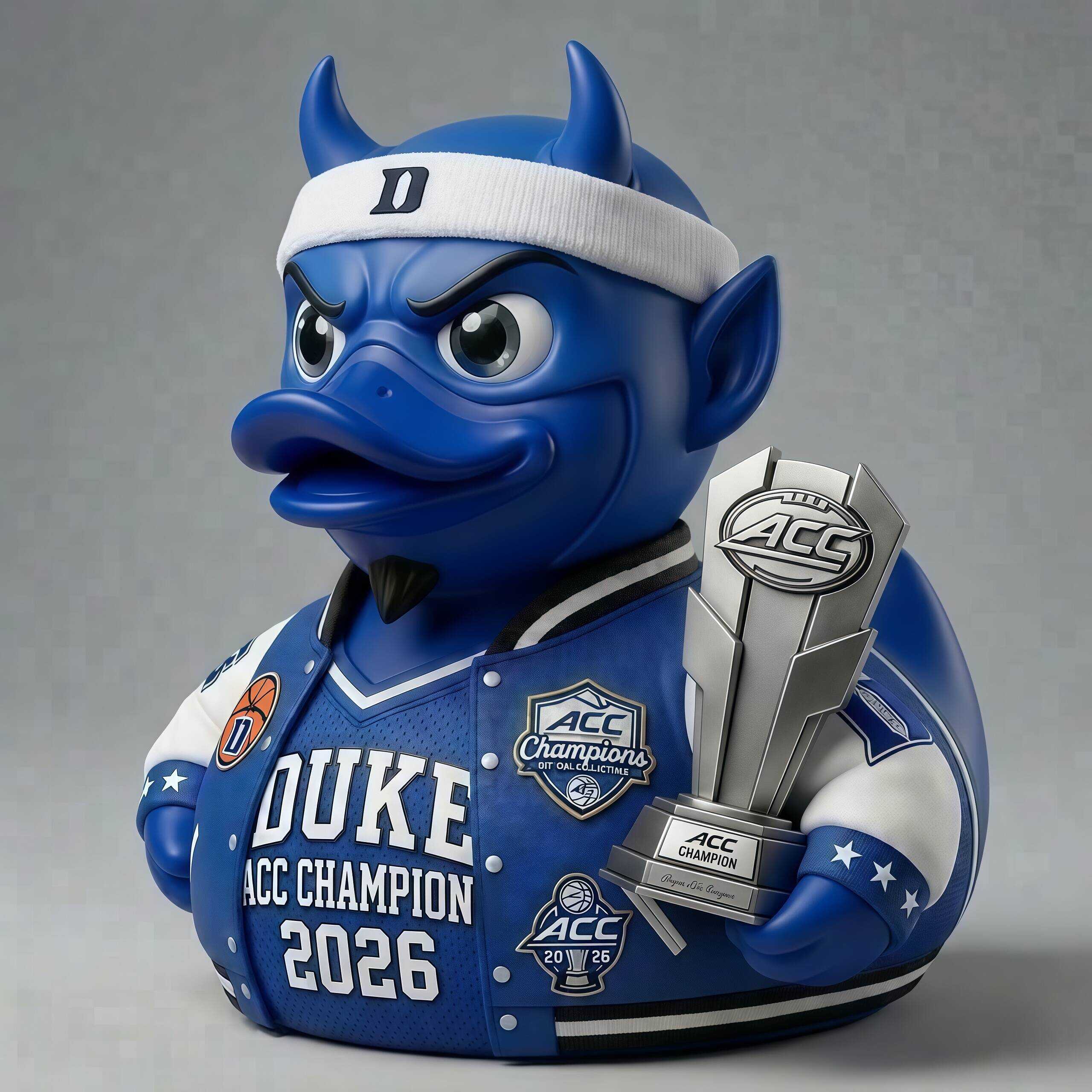 Duke Blue Devils ACC Champions 2026 Tribute Duck