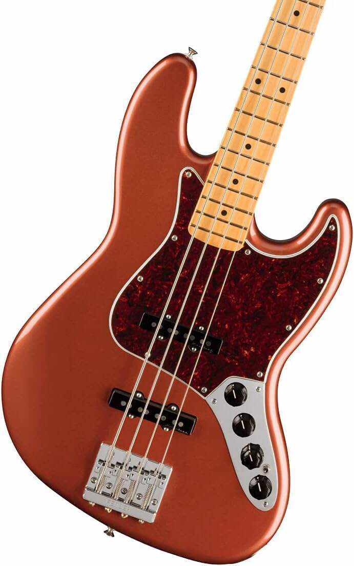 Fender Player Plus Jazz Bass, Aged Candy Apple Red, Maple Fingerboard
