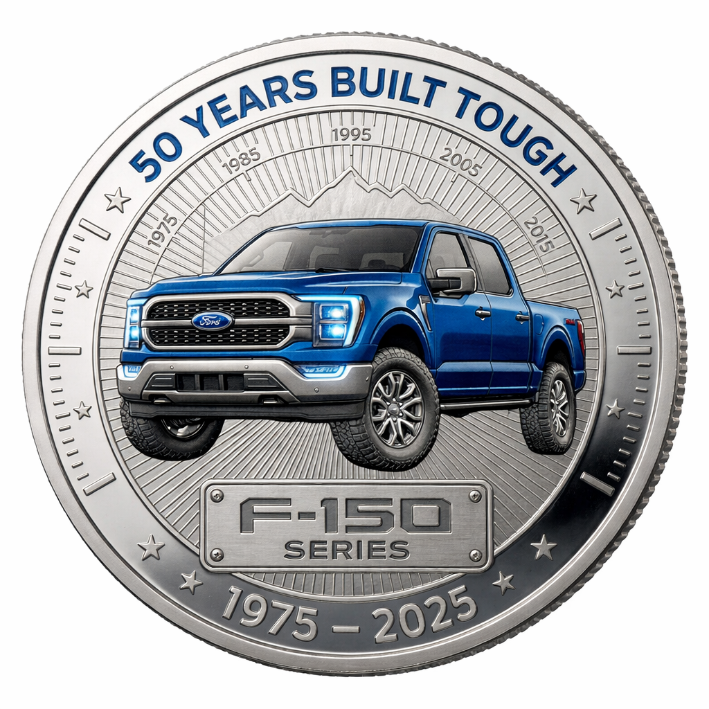 Ford F-150 50th Anniversary Legacy Coin (1975–2025)