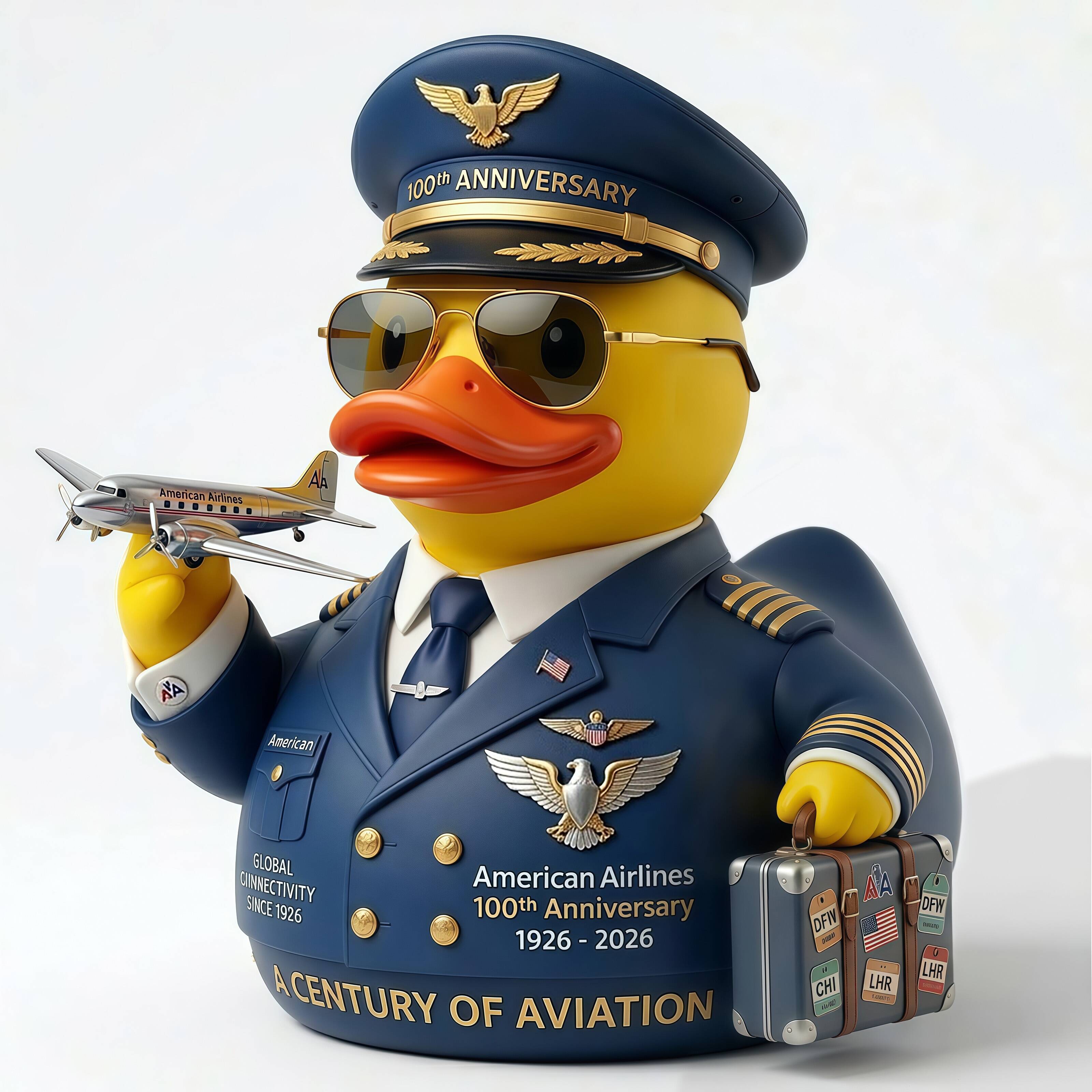 American Airlines 100th Anniversary Duck
