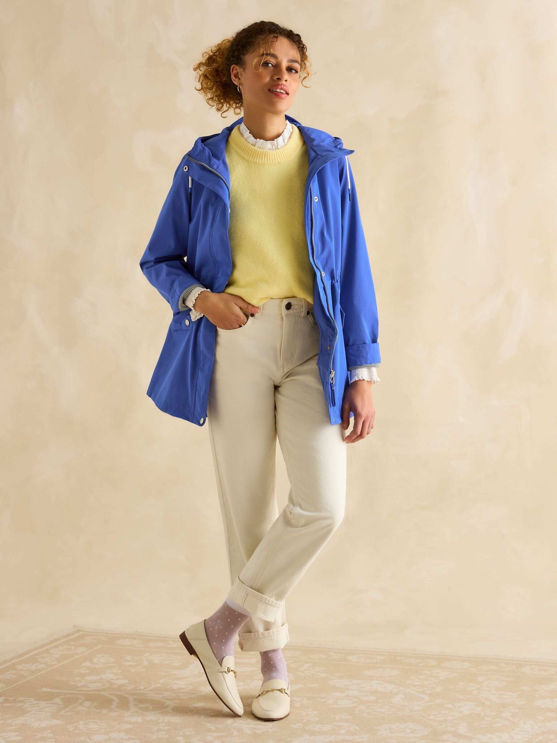 Portwell Yellow Waterproof Raincoat With Hood