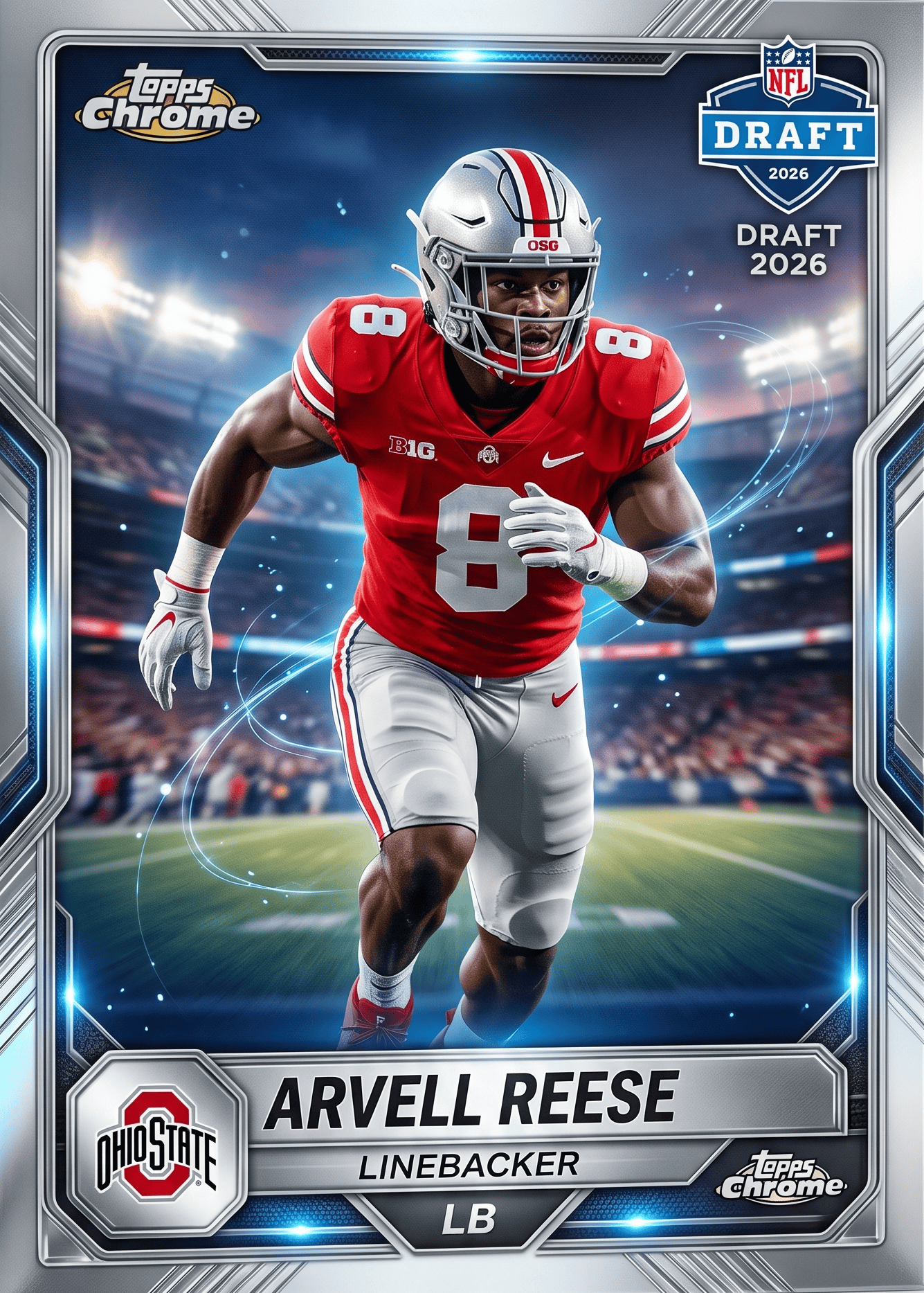 2026 NFL Draft Rookie Trading Card Hobby Box