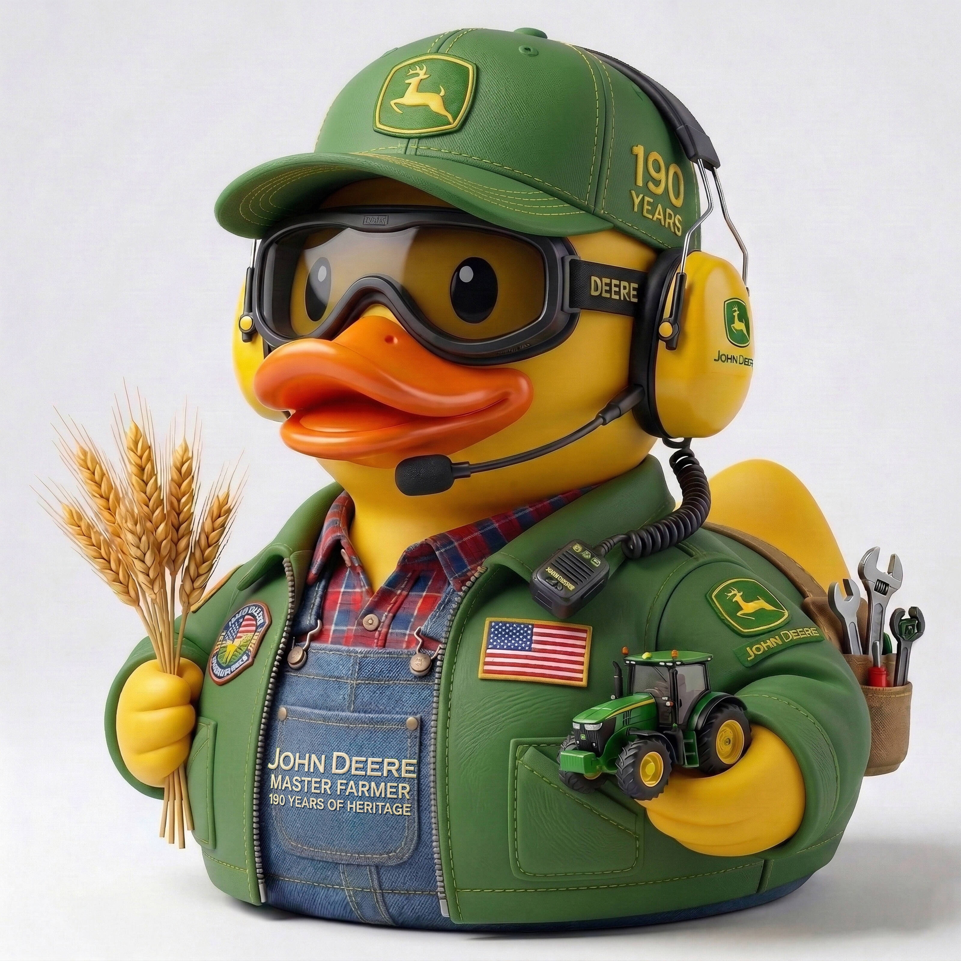 John Deere 190 Years Master Farmer Collector Duck