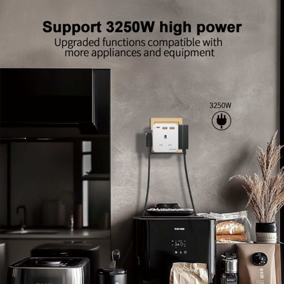 Airbot Multi Socket Extension Adapter Air 3B-PD