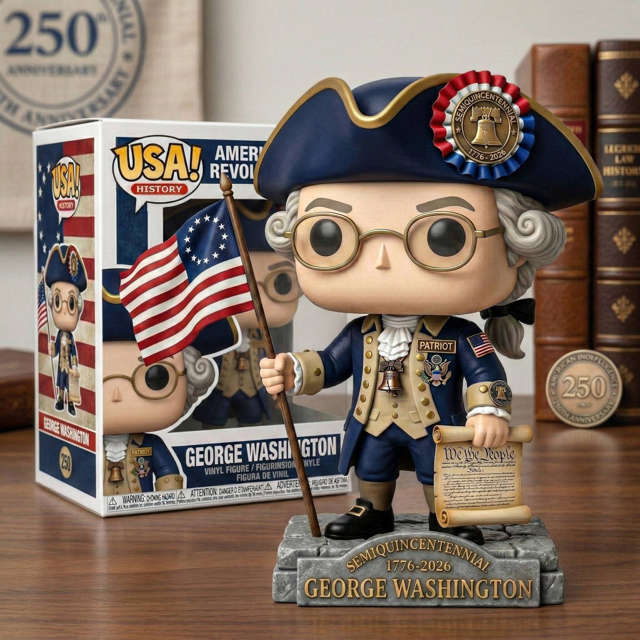 American Independence 250th Anniversary Pop! Figure