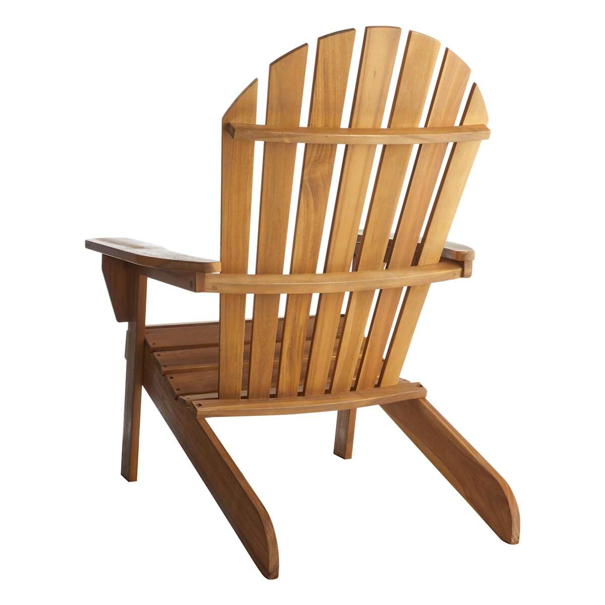 Adirondack Natural Wood Patio Chair