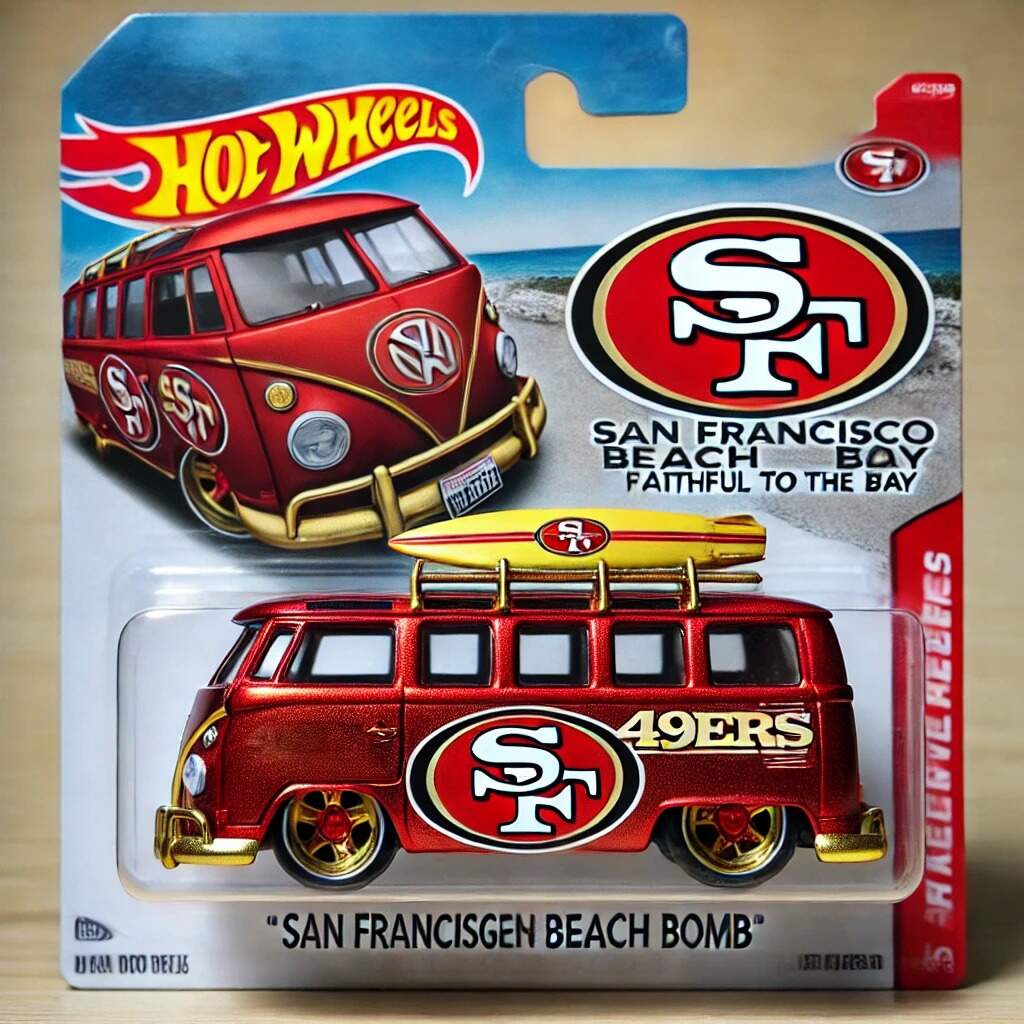 Hot Wheels NFL '69 Beach Bomb