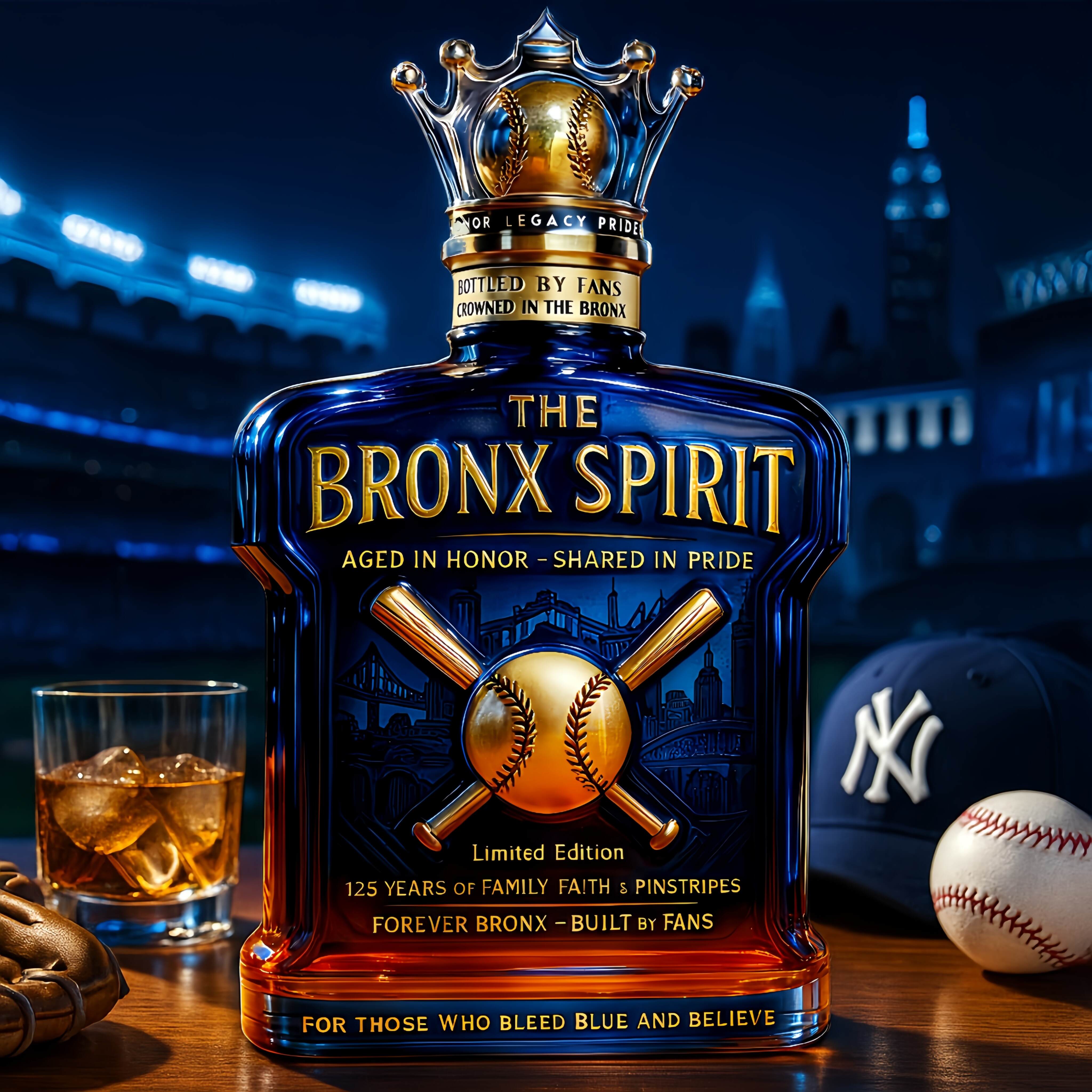 The Bronx Spirit – New York Yankees Whiskey Decanter Limited Edition