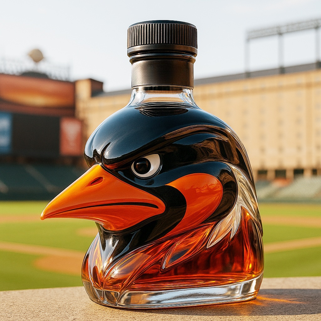 Baltimore Orioles Limited Edition Whiskey Bottle