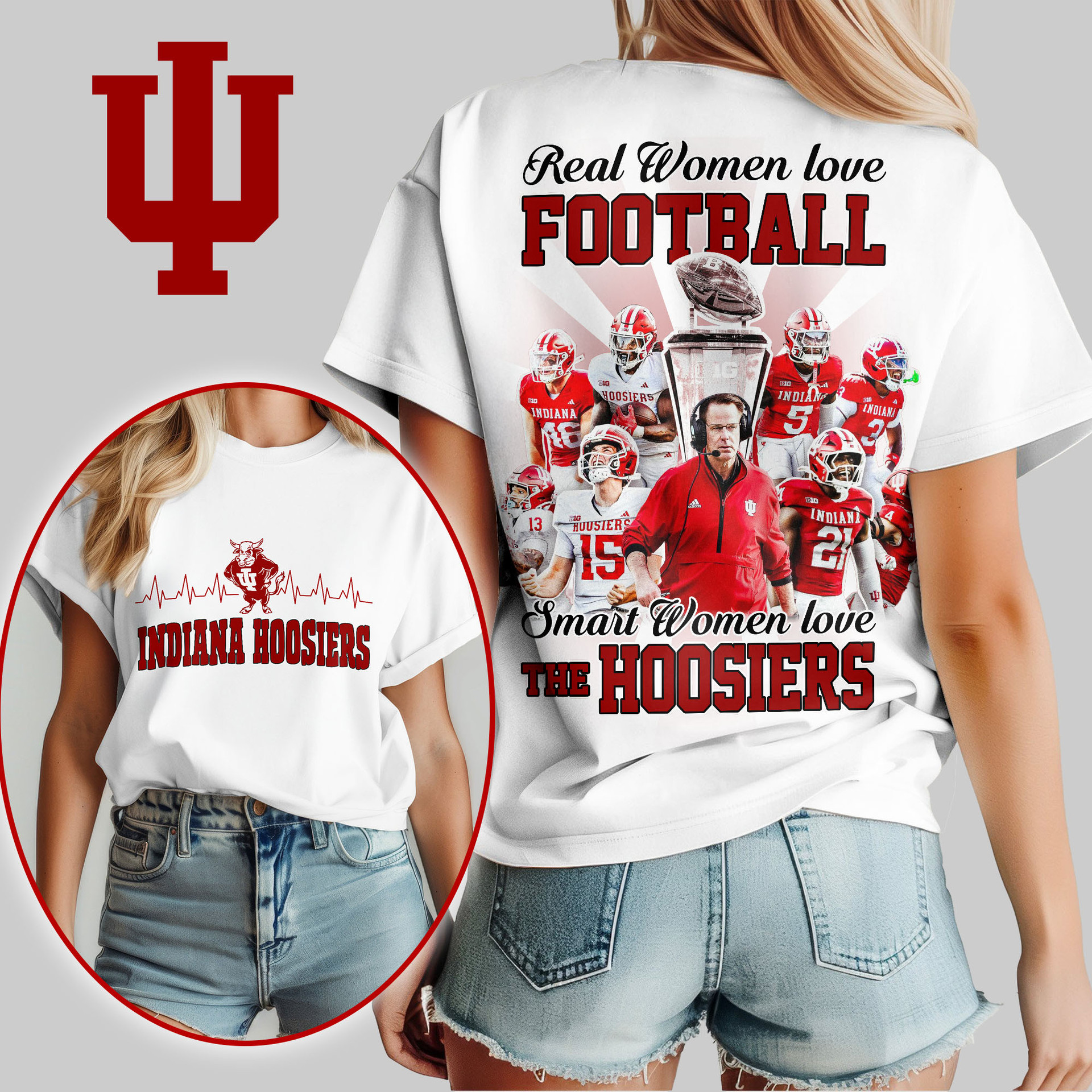 Indiana Hoosiers | Premium NCAA 2025 Women Shirt NY