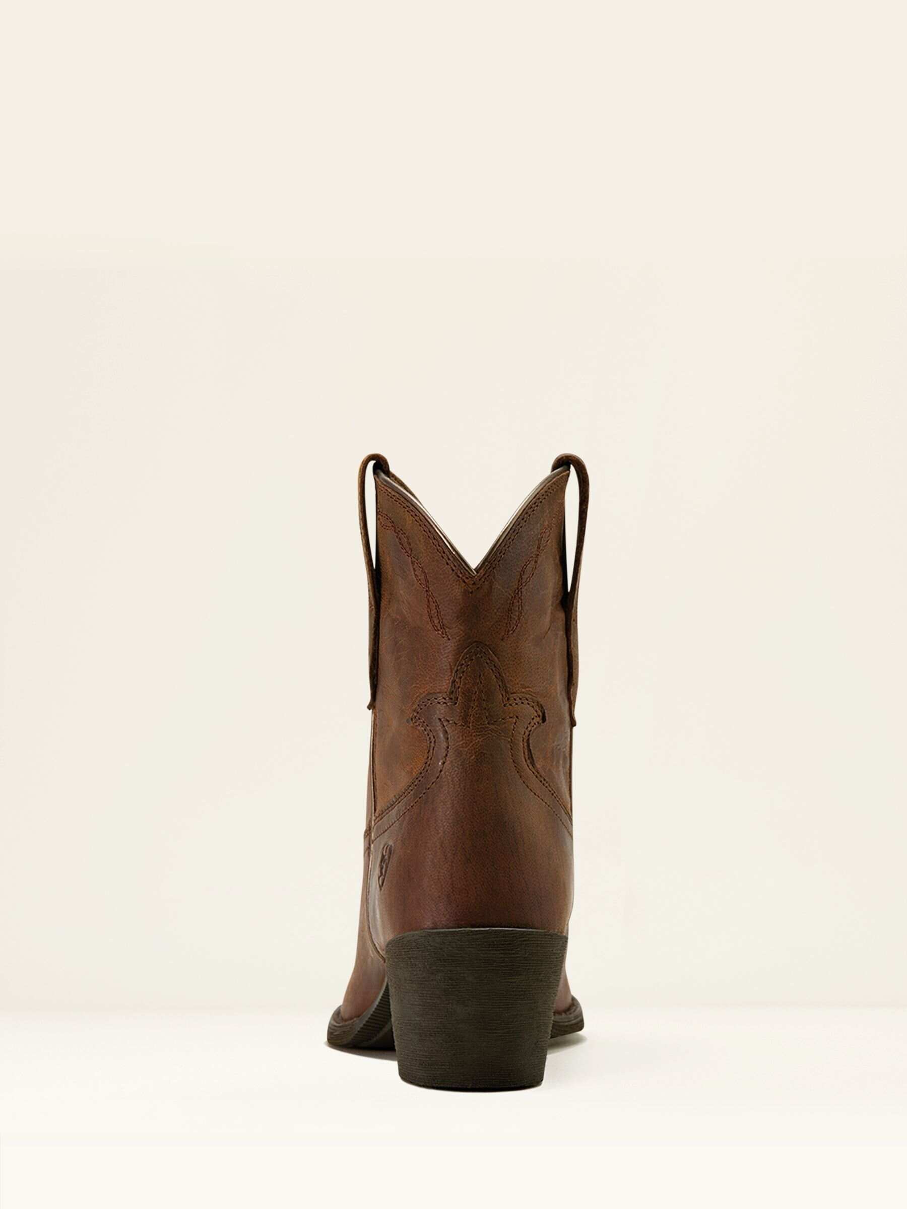 Ariat Brown Ariat Maggie Leather J Toe Western Brown Boots