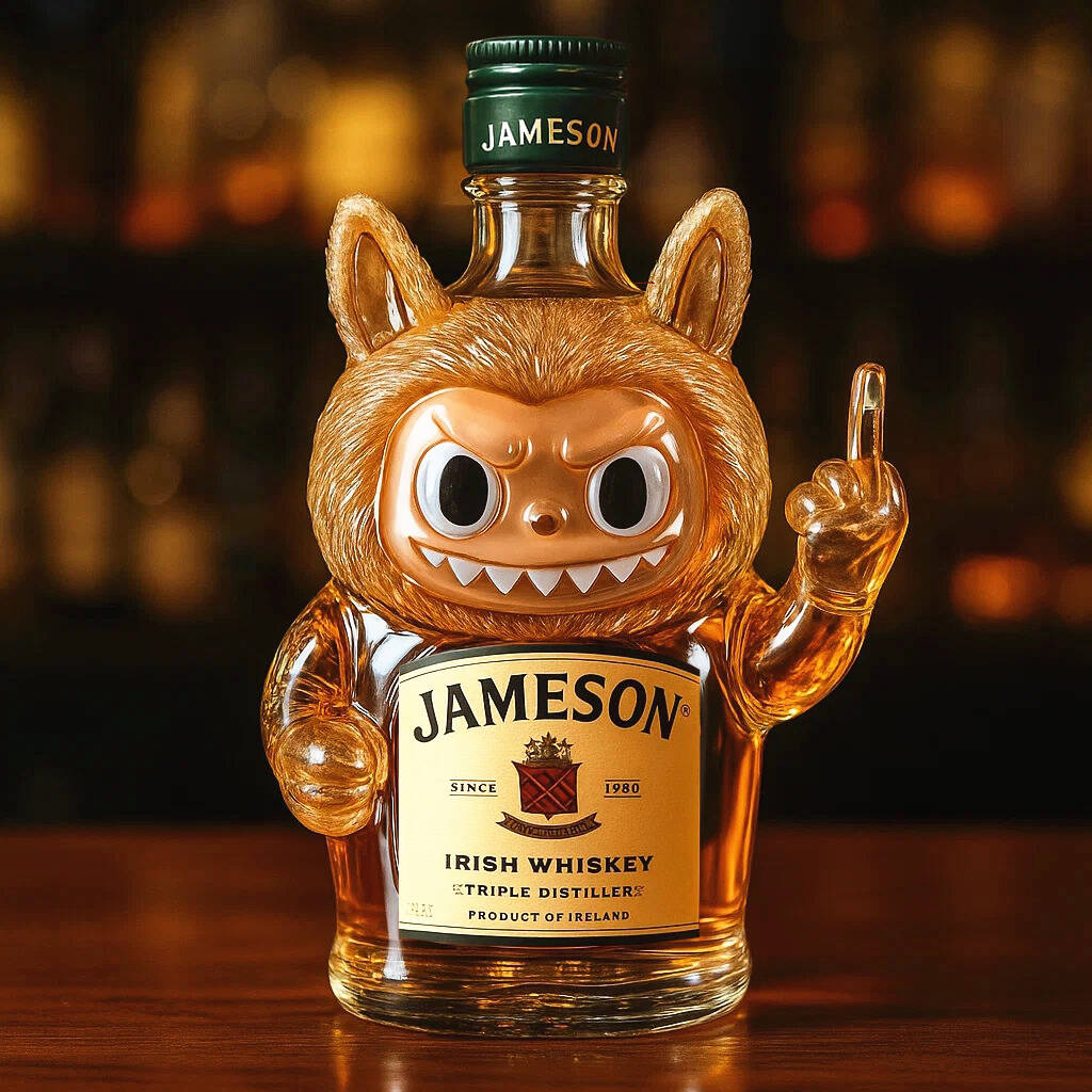 Rebellious Labuu whisky bottle