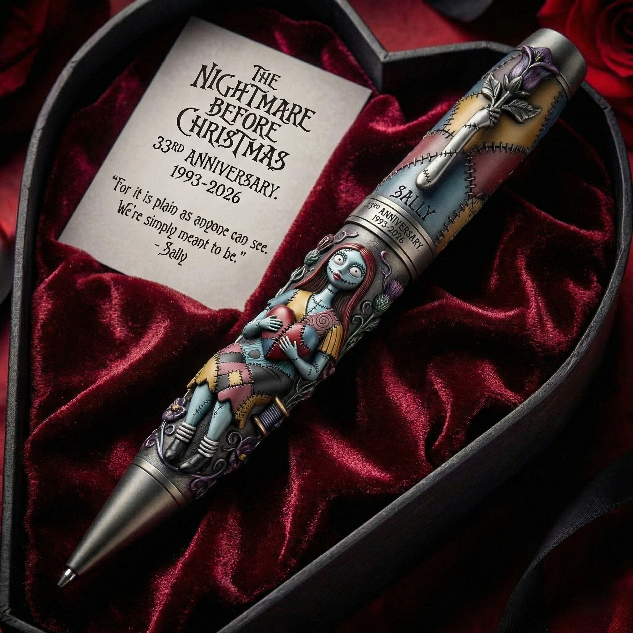 The Nightmare Before Christmas 33rd Anniversary Valentine's Day Special Edition Pen