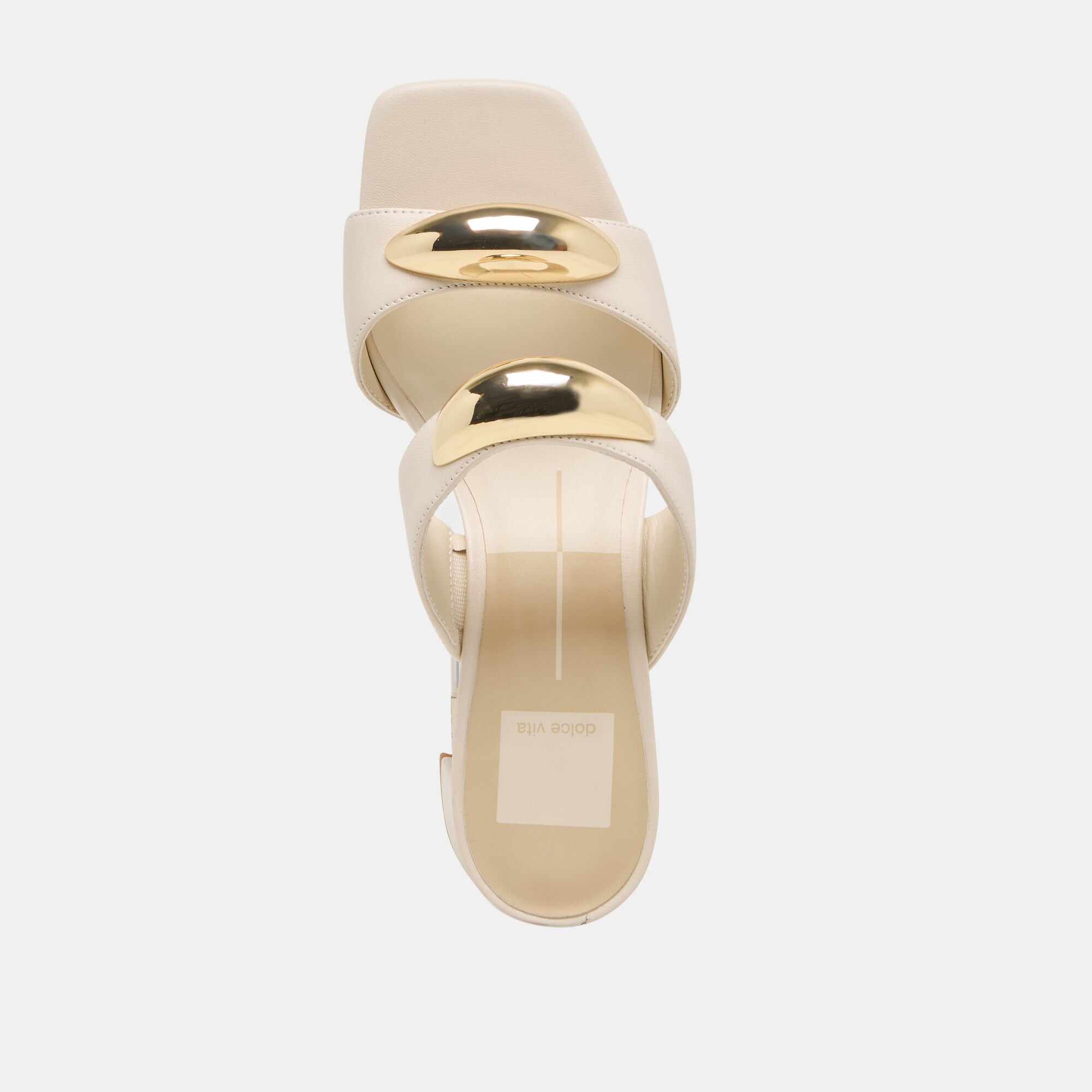 BARNET HEELS BONE LEATHER