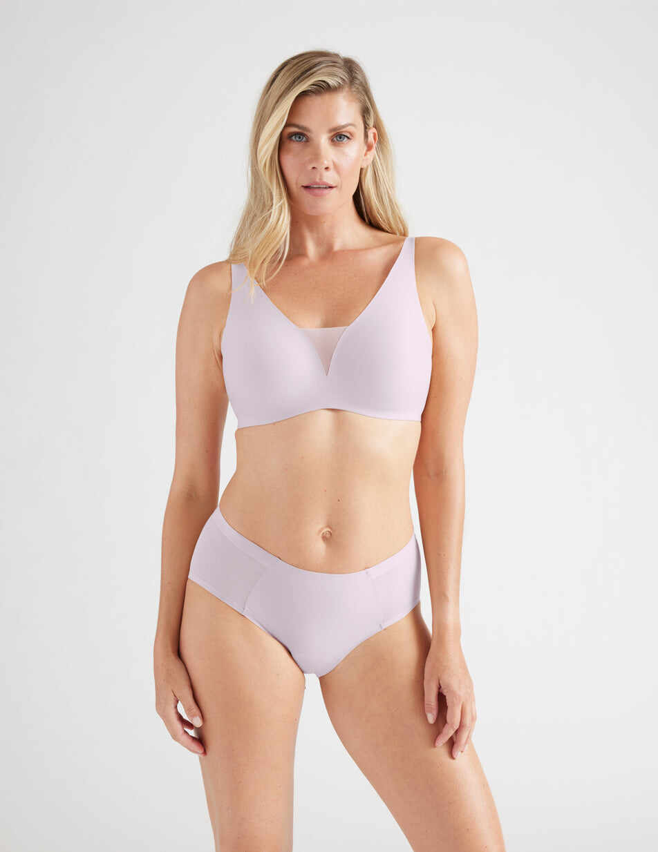 Light Leakproof No-Show Mesh Boyshort