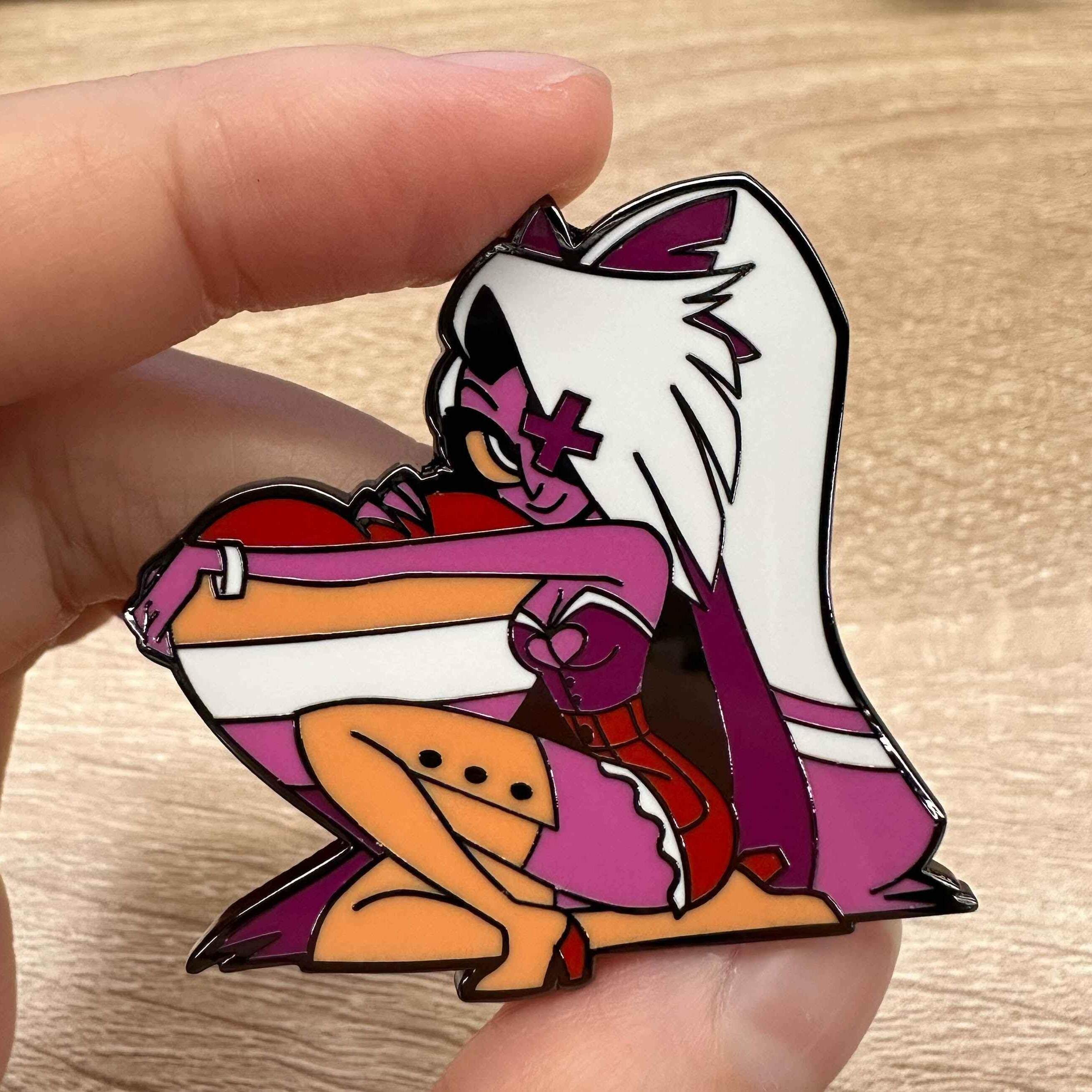 🌈Hazbin Hotel Enamel Badges