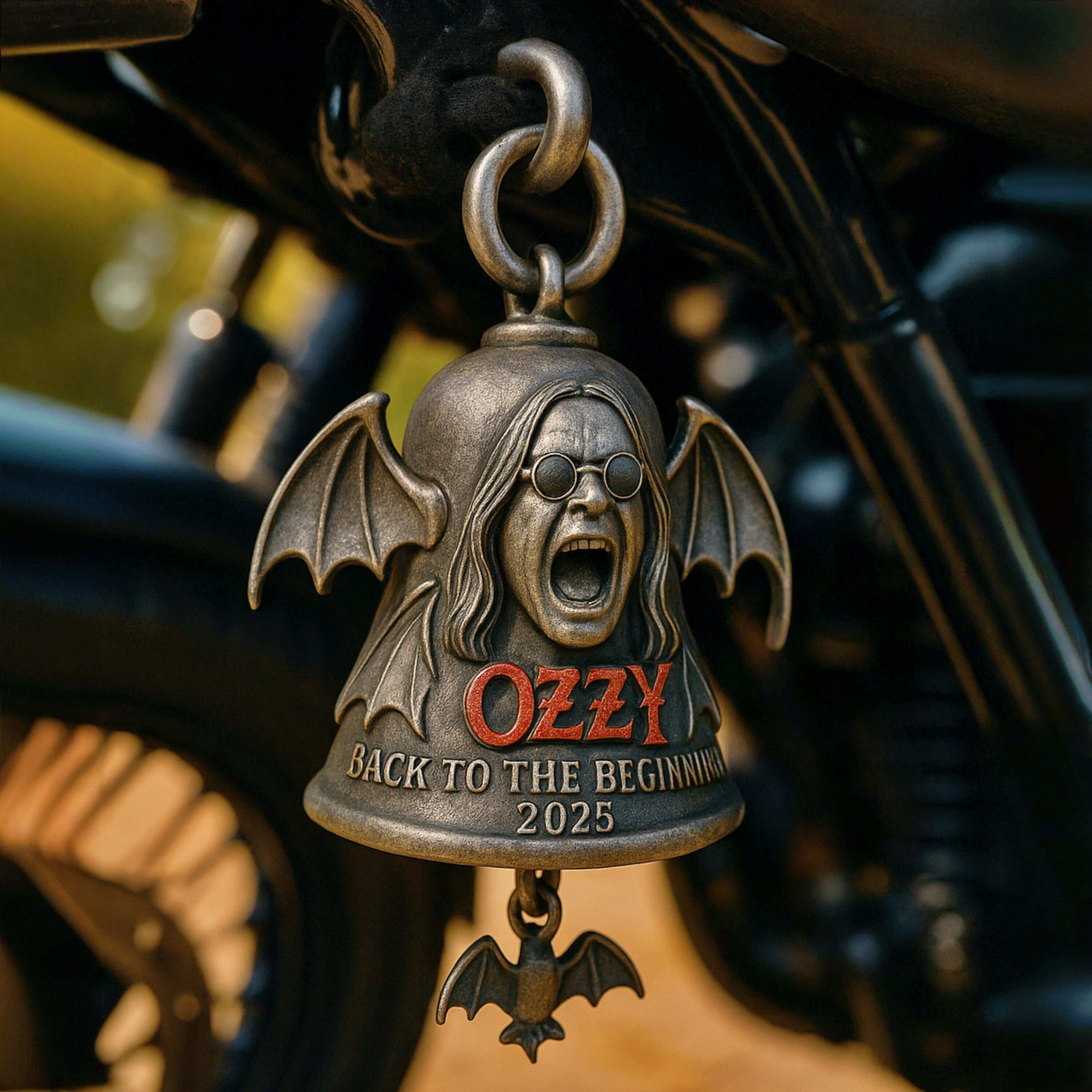 Ozzy Osbourne “Back to the Beginning” Motorcycle Bell