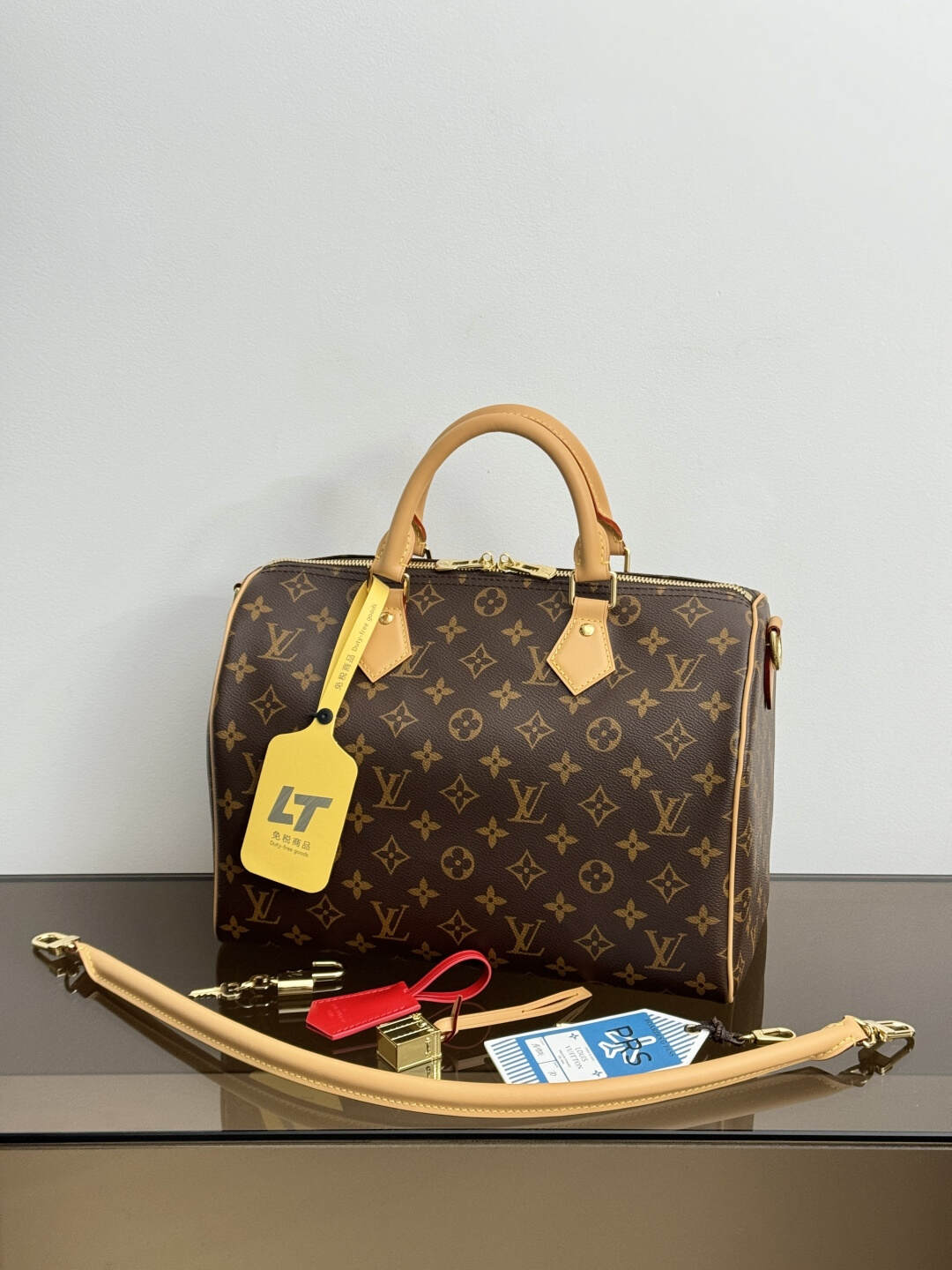 Speedy Soft 30 Dark Handbag 👜 Model: M11945
