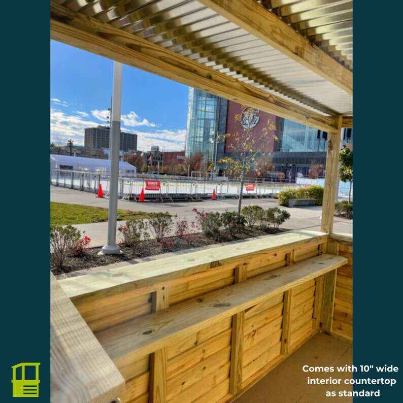 THE ORIGINAL Yard Bar - The Dunbar 10x5 (Large) by Taverns-To-Go