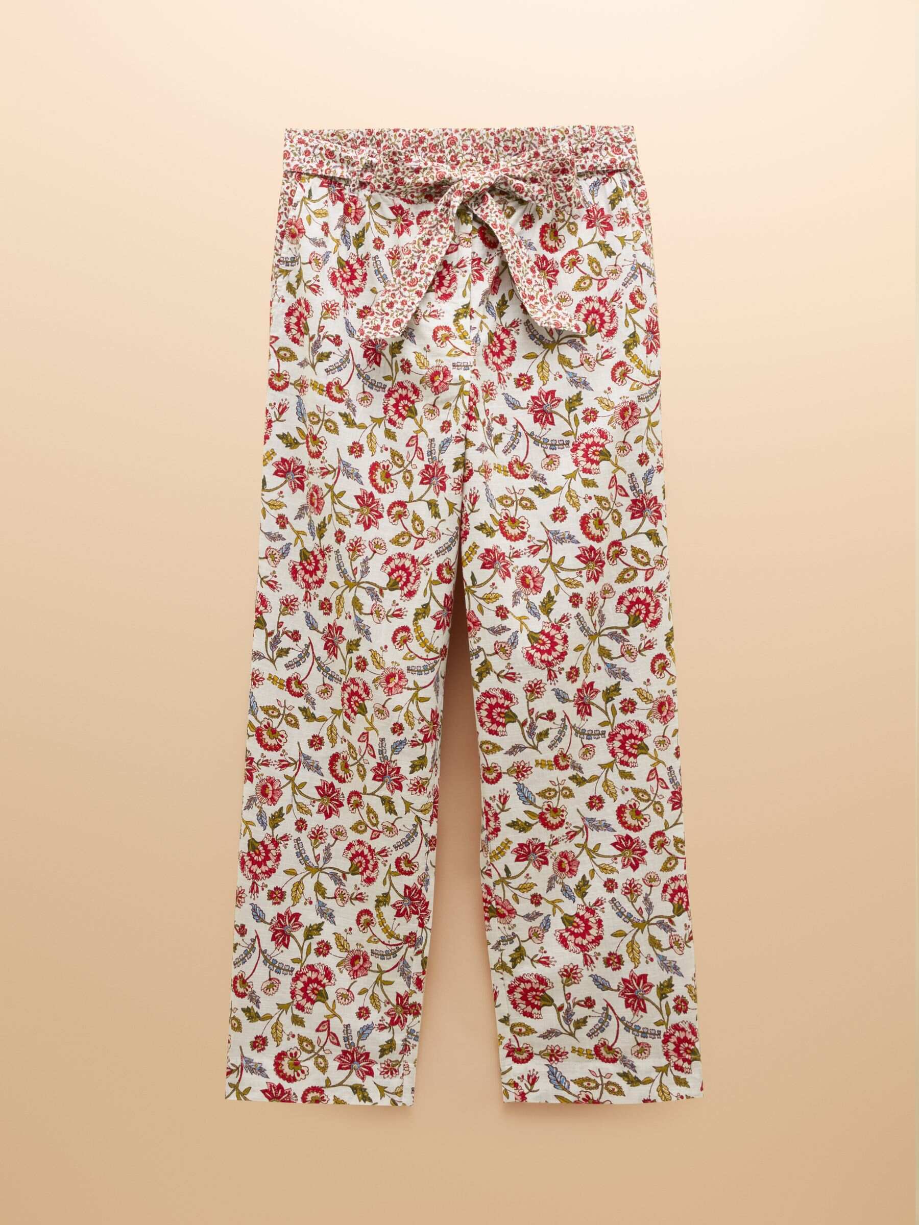 Multi Tie Waist Pull On Trousers